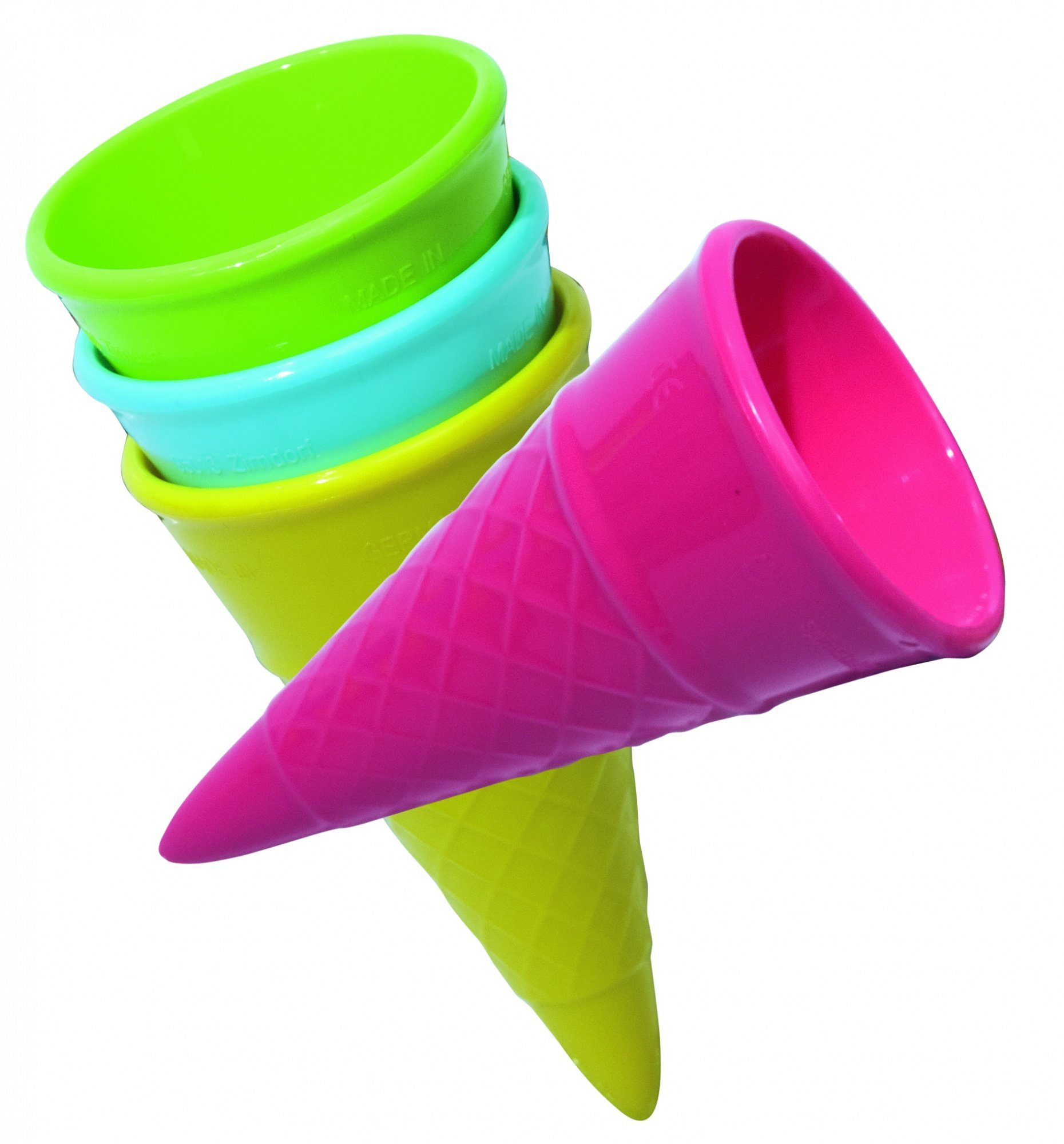 Spielstabil Sandform Eistüte fashion einzeln (4 Farben zur Auswahl)