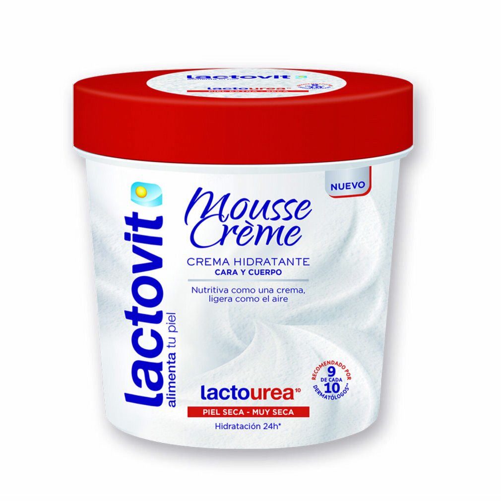 Lactovit Körperschaum Lactourea Feuchtigkeitscreme 250ml