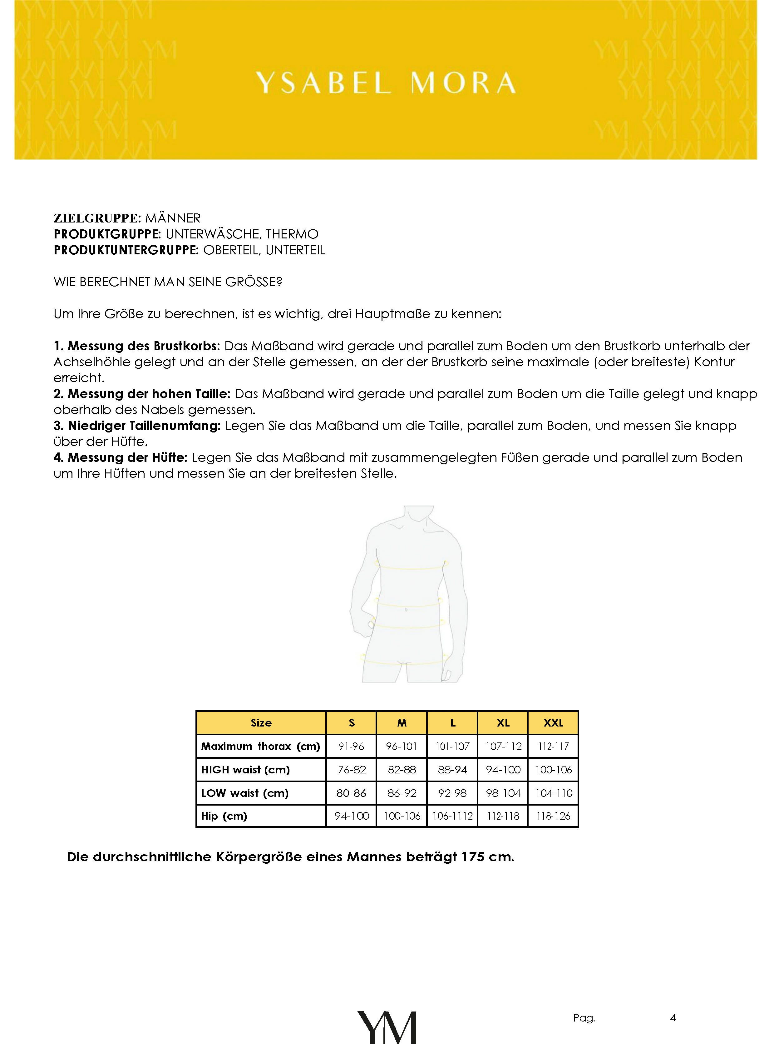 YSABEL MORA Boxershorts BASIC COLLECTION COTTON (3er Pack) mit praktischem Eingriff im Schritt