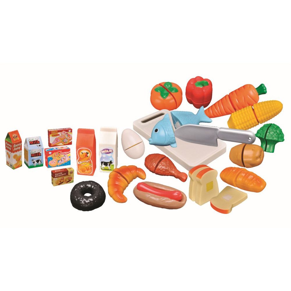 Besttoy Spielküche Besttoy - Lebensmittelbox - 38-teilig