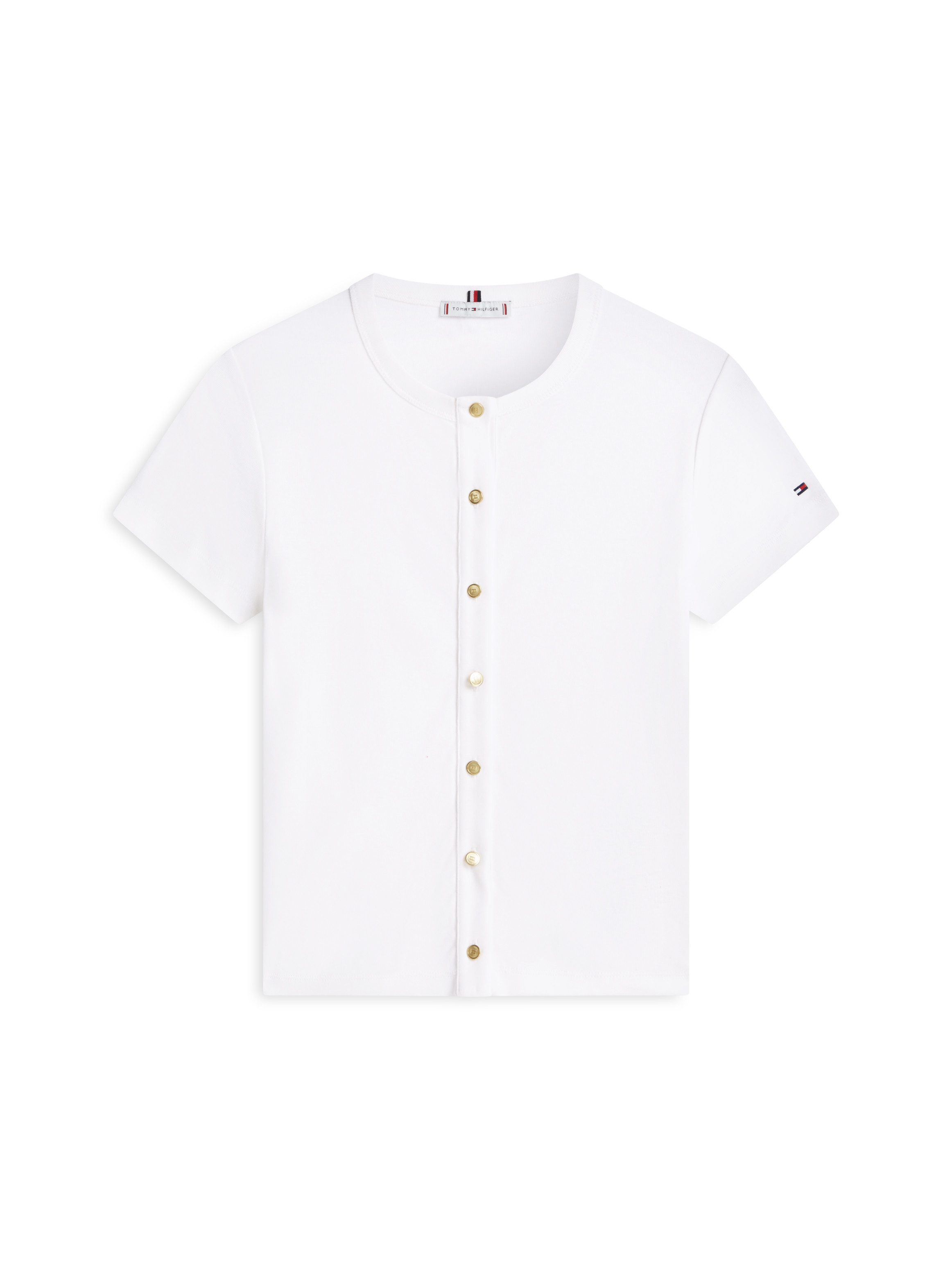 Kurzarmshirt GOLD BUTTON SLIM SS TEE