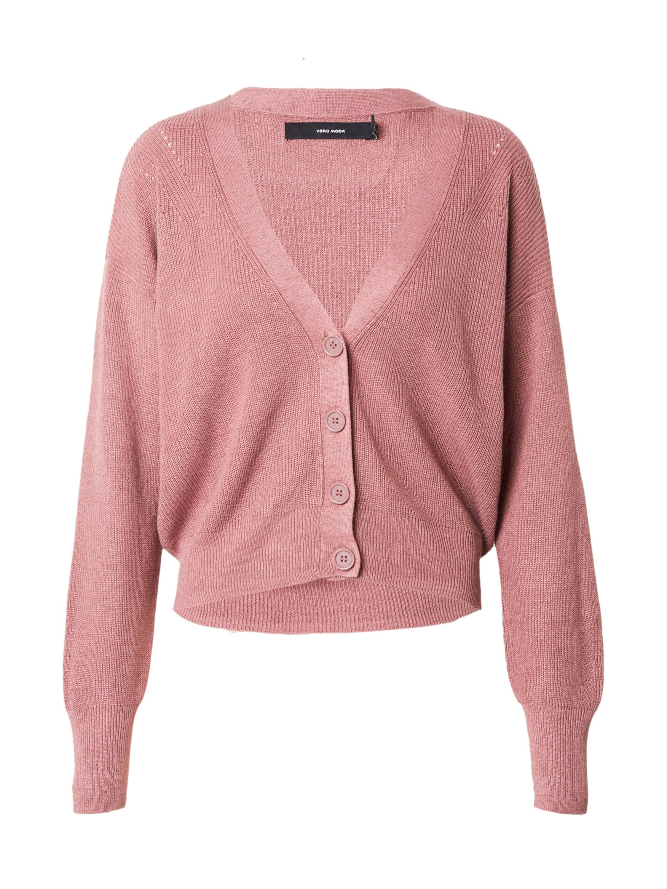 Vero Moda Strickjacke NEW LEXSUN (1-tlg) Lochmuster günstig online kaufen