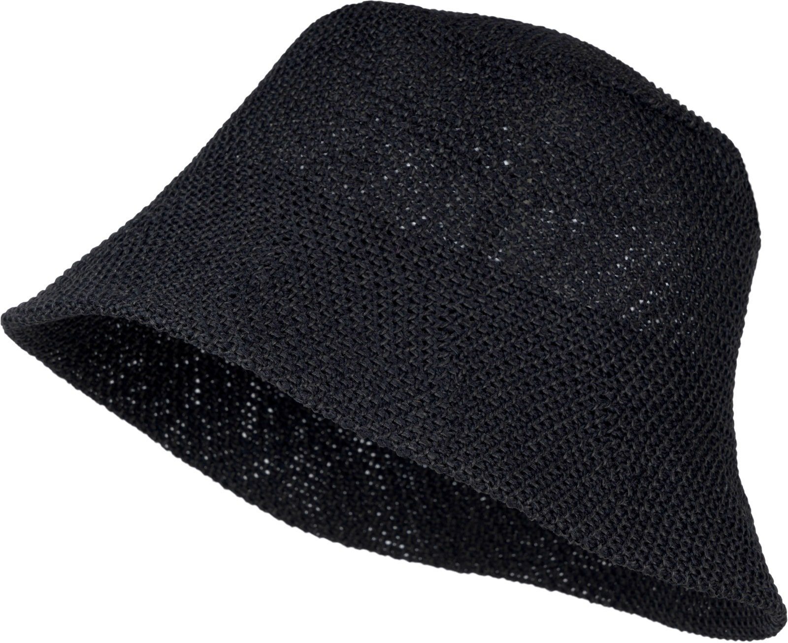 styleBREAKER Fischerhut Fischerhut aus Papierstroh - Knautschhut (1-St)
