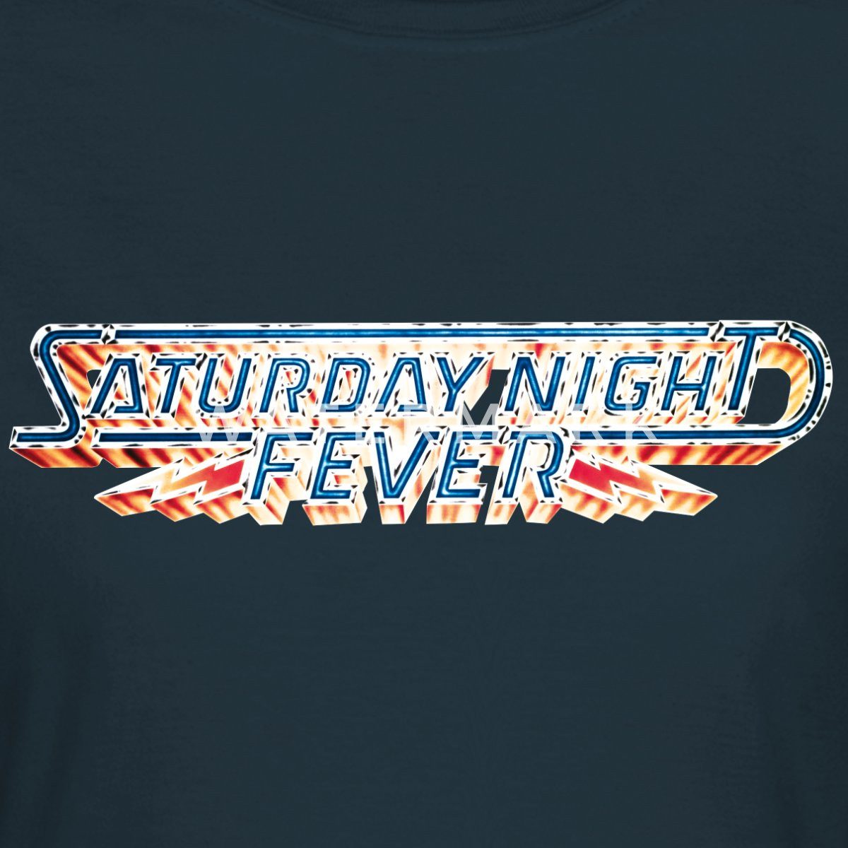 Spreadshirt T-Shirt Saturday Night Fever Film-Logo günstig online kaufen
