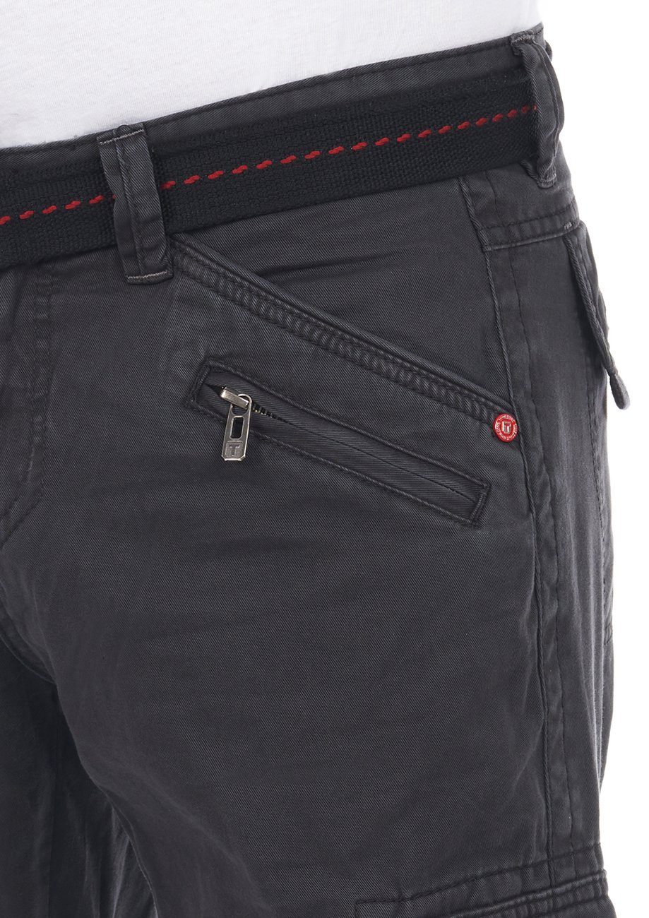 TIMEZONE Cargohose Herren Stoffhose BenitoTZ Loose Fit Freizeithose aus 100% Baumwolle