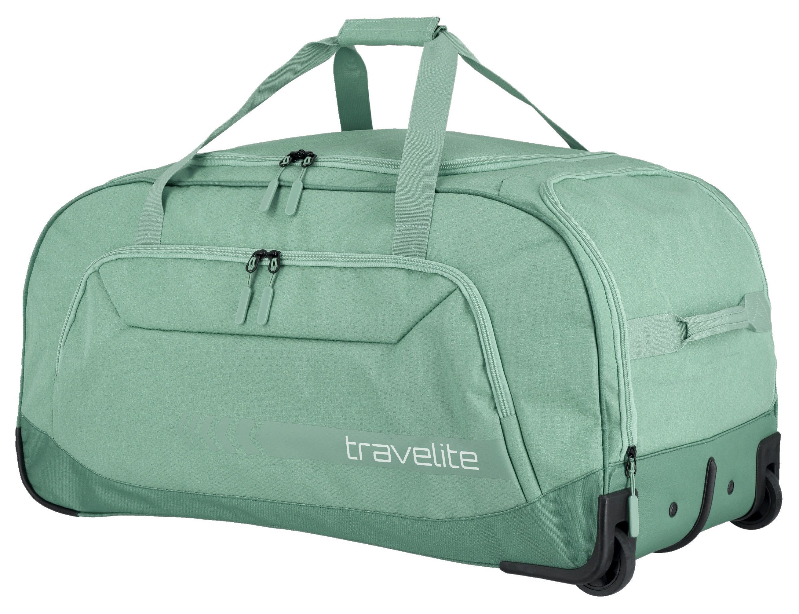 travelite Weichgepäck-Trolley KICK OFF Reisetasche mit Rollen, 2 Rollen, große Reise- und Freizeittasche – ideal als Reisegepäck