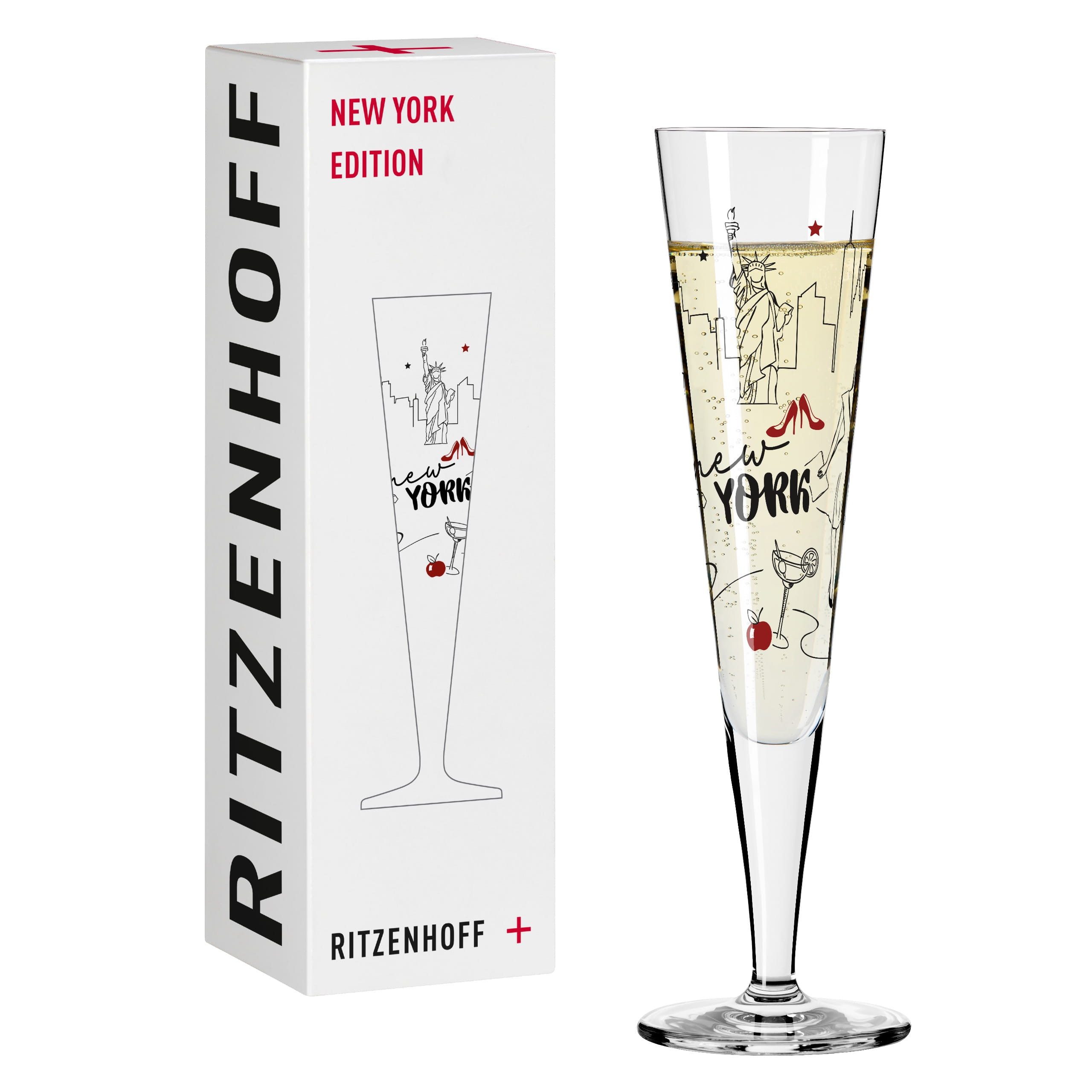 Ritzenhoff Champagnerglas Champus Städte Edition