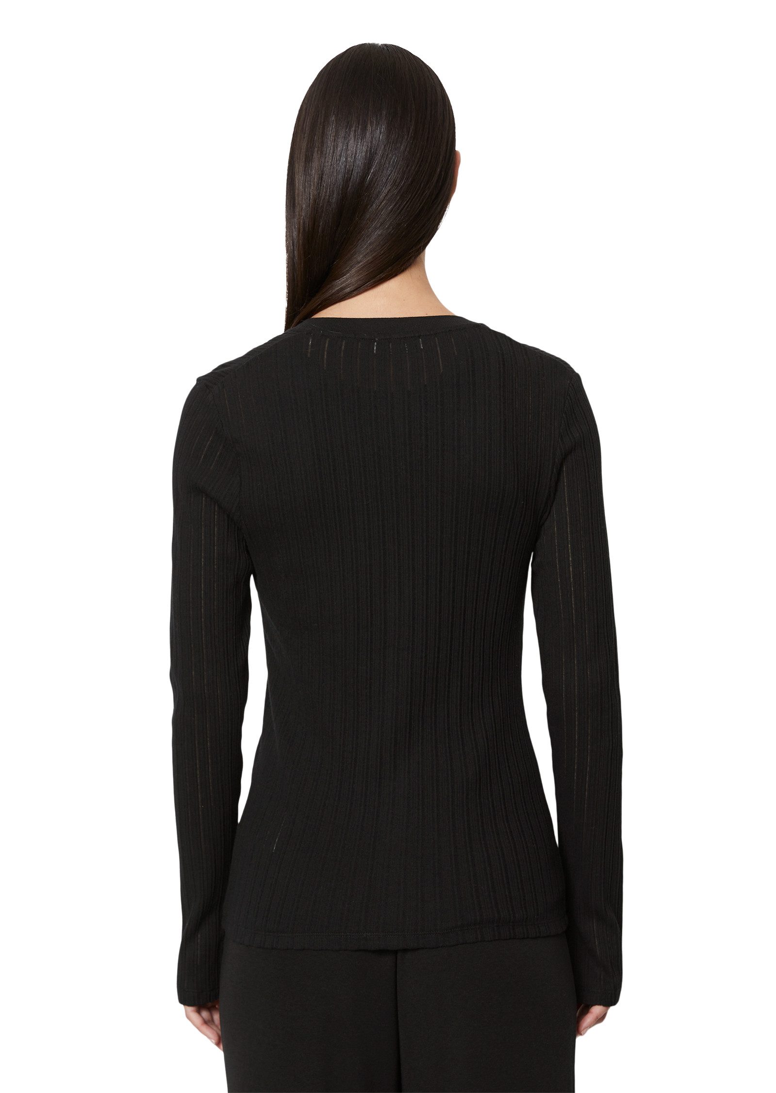 Marc O'Polo Strickjacke Pointelle-Cardigan regular, leicht günstig online kaufen