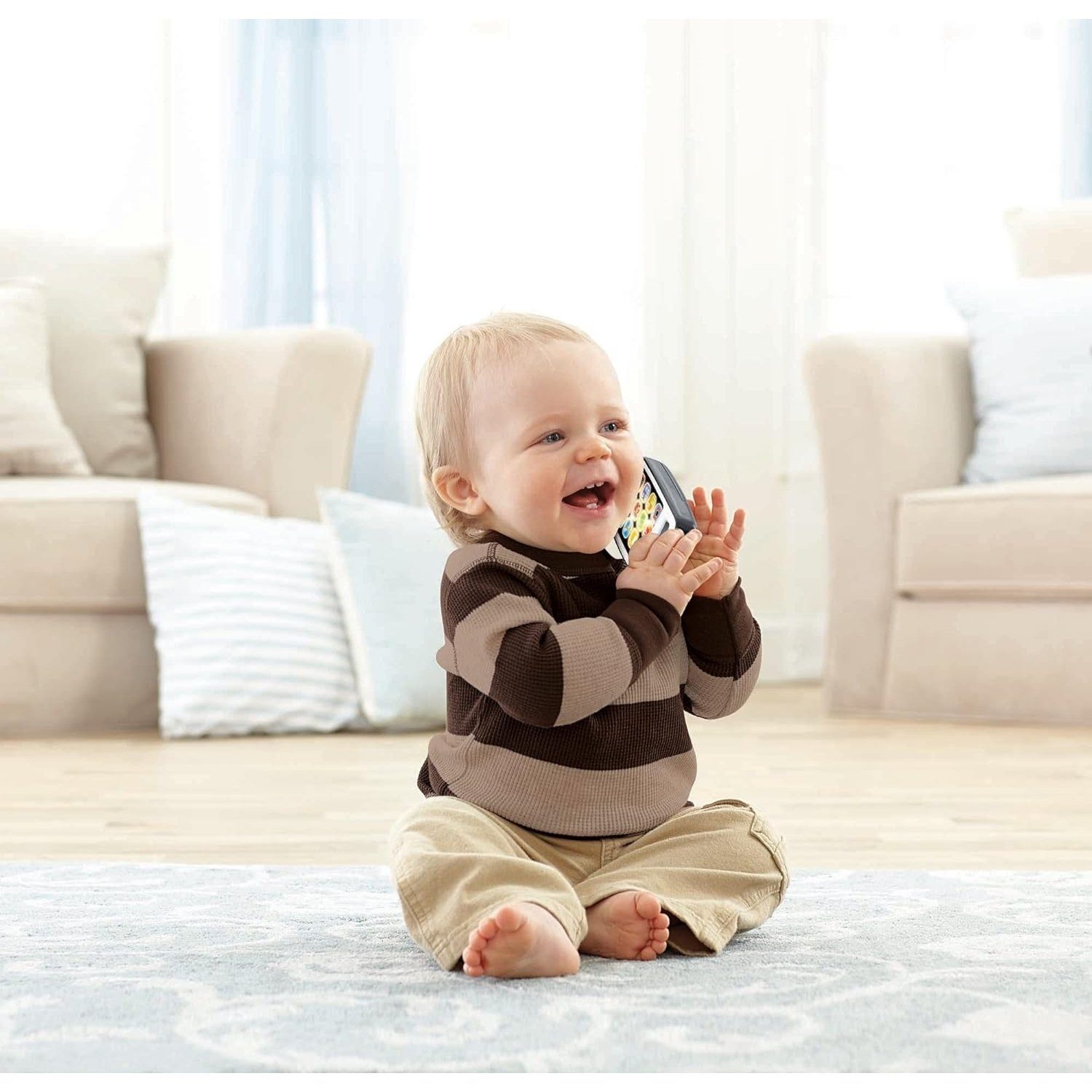 Fisher-Price® Lernspielzeug FISHER-PRICE Lernspaß Smartphone - interaktives Kinderspielzeug mit 2