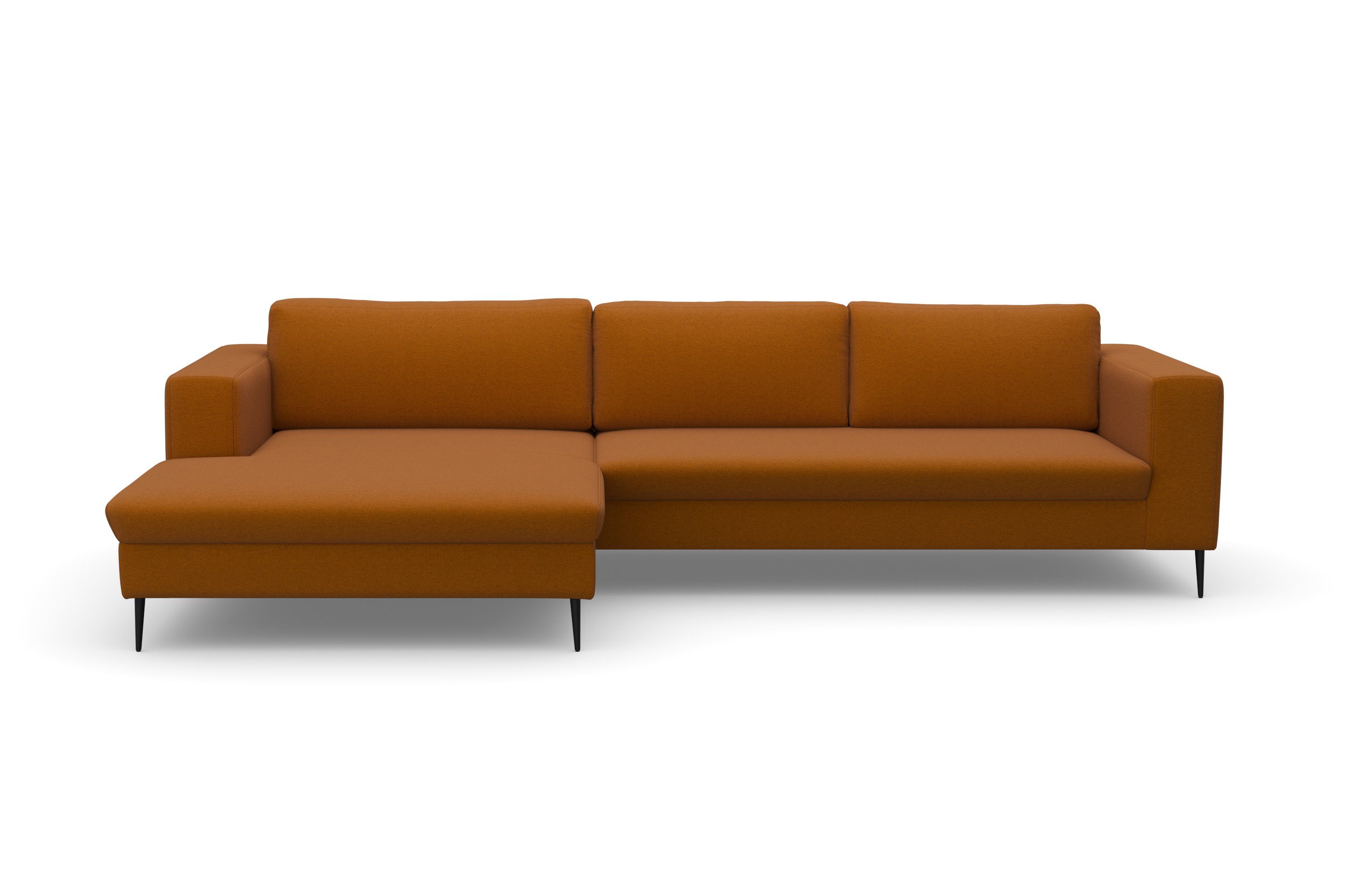 DOMO collection Ecksofa "Cunelli tolle Sitznähte als Designelement, fester günstig online kaufen
