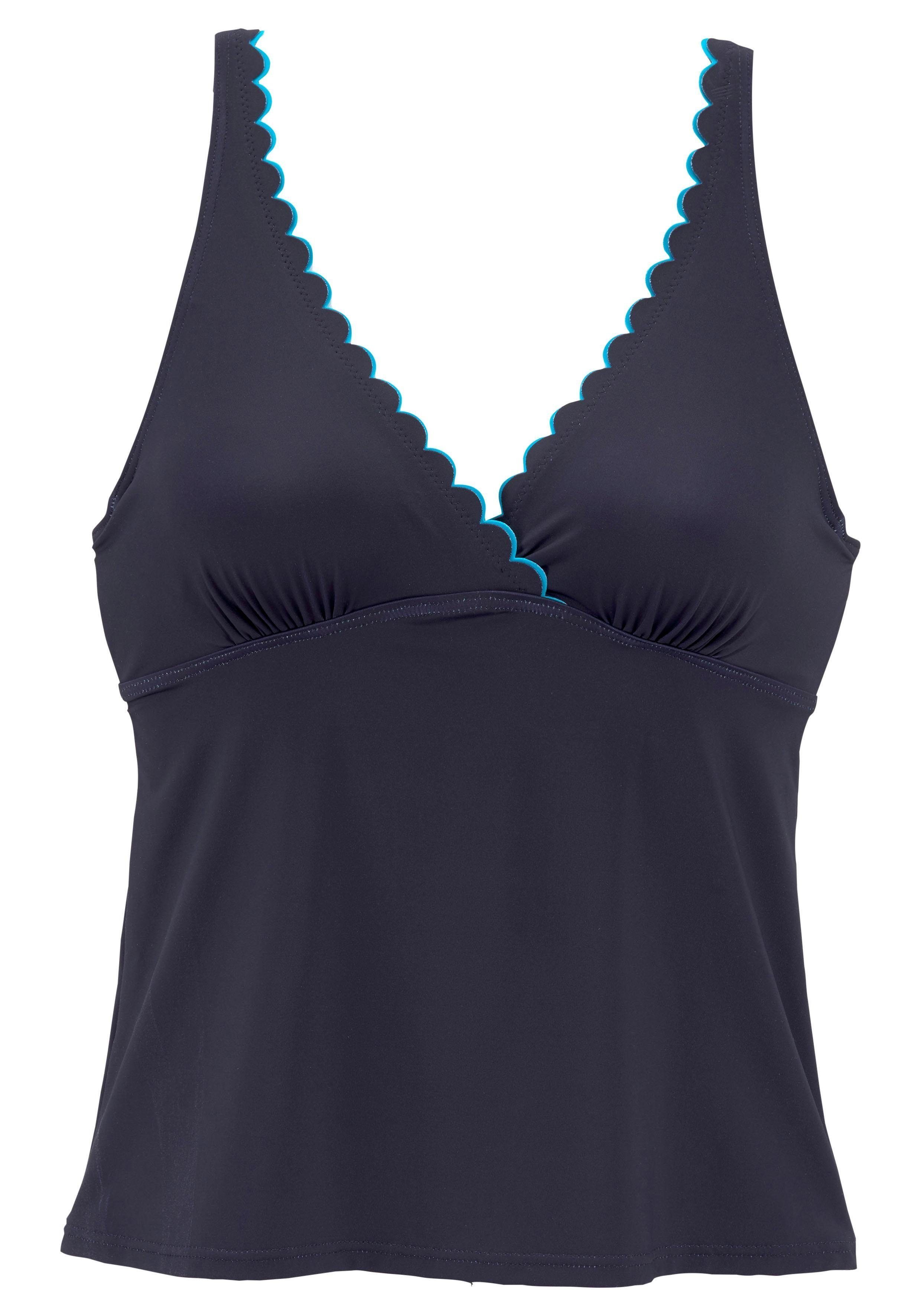 LASCANA Bügel-Tankini-Top Camilla, mit Farbkontrast – Bild 2 von 5
