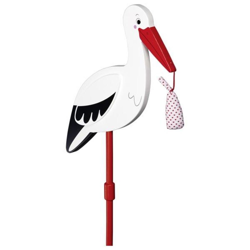 goki Gartenstecker Blumenstecker Storch mit Babytuch günstig online kaufen