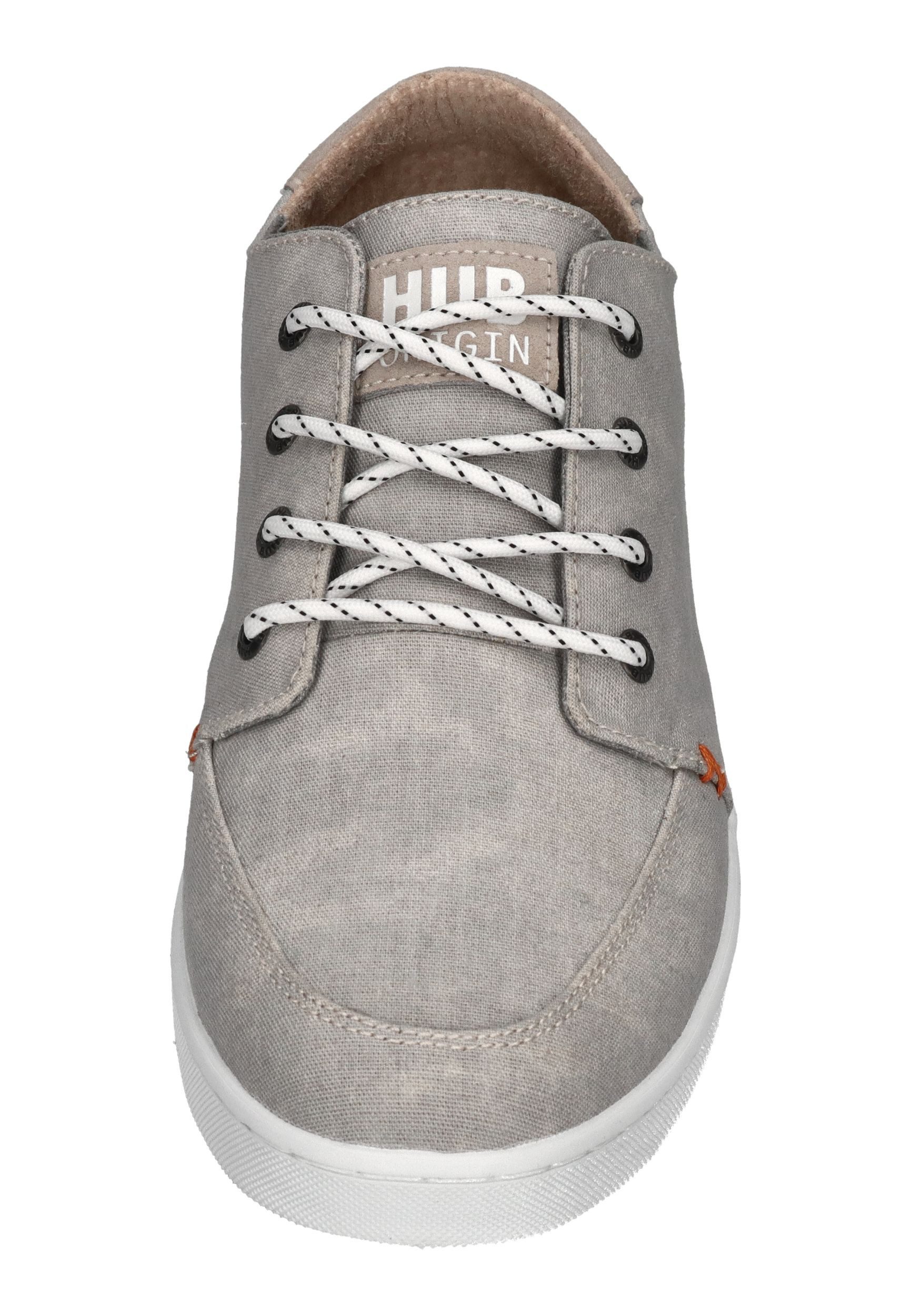 HUB BOSS Sneaker Neutral Grey White
