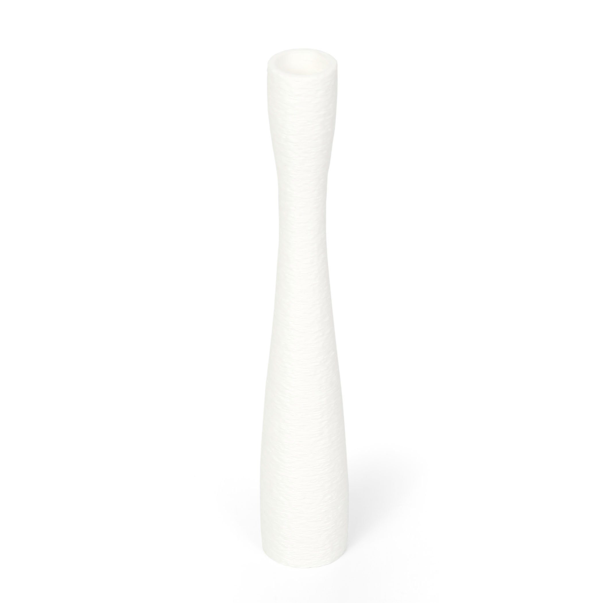 bruchsicher Kreative – nachwachsenden aus White Bio-Kunststoff, Dekovase Dekorative Feder Blumenvase & Designer Vase wasserdicht aus Rohstoffen;