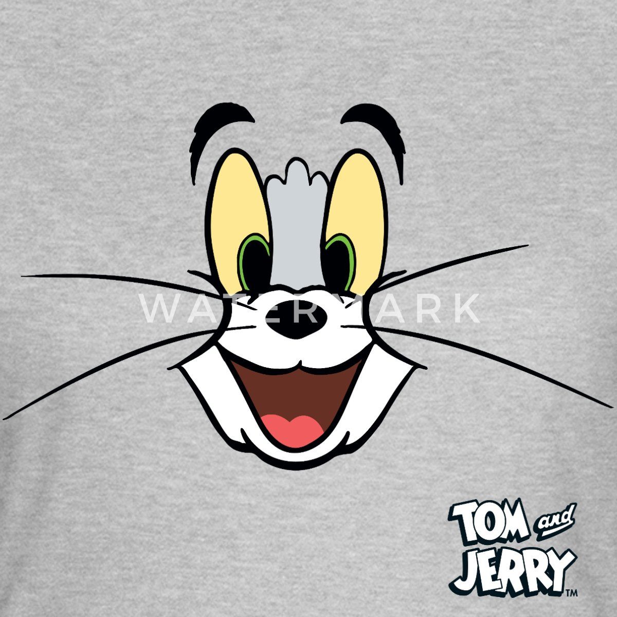 Spreadshirt T-Shirt Tom Und Jerry Karneval Partner-Kostüm Tom Frauen T-Shir günstig online kaufen