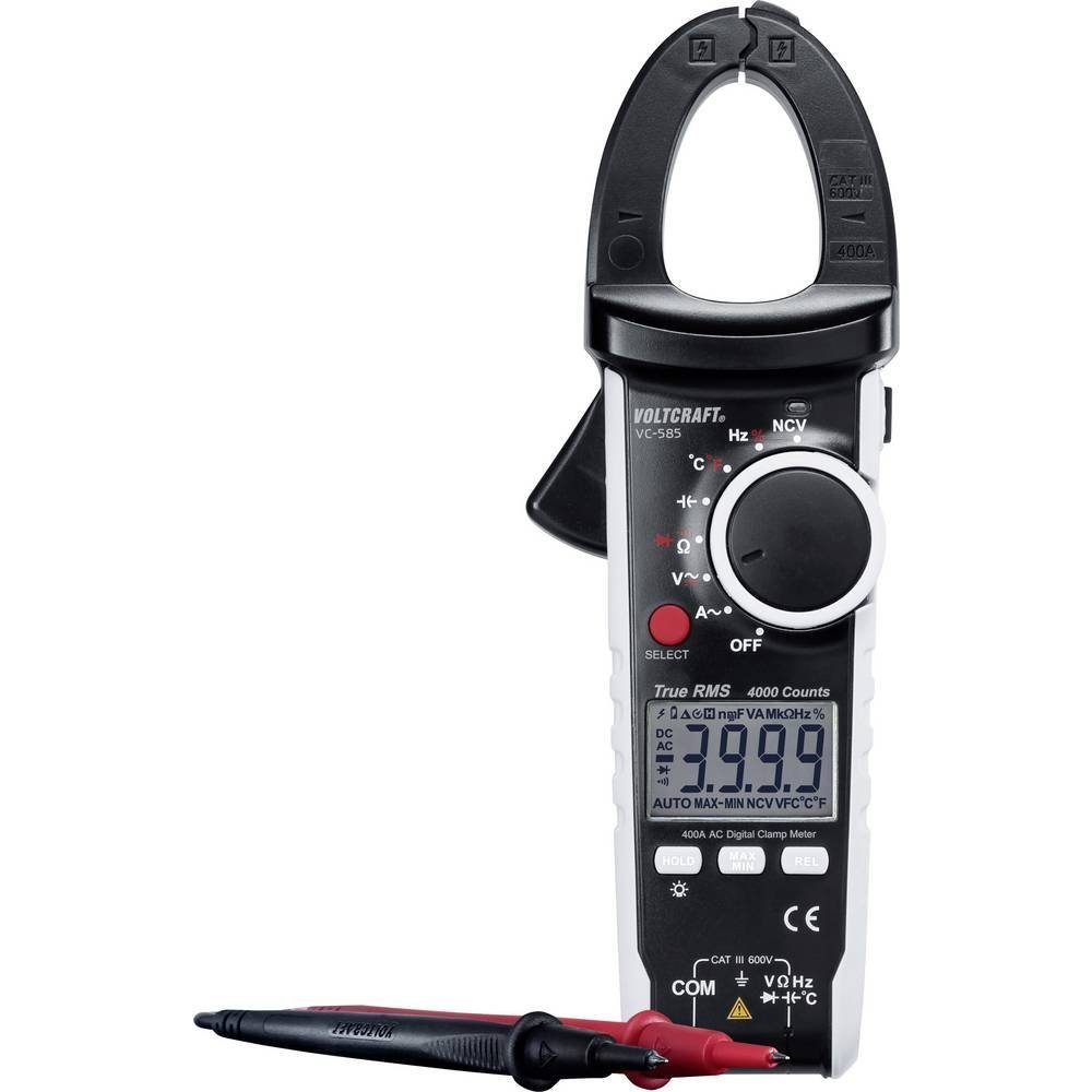 VOLTCRAFT Multimeter Digitales TrueRMS AC-Stromzangen-Multimeter