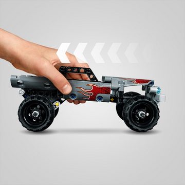 LEGO® Konstruktionsspielsteine LEGO® Technic™ - Fluchtfahrzeug, (Set, 128 St)