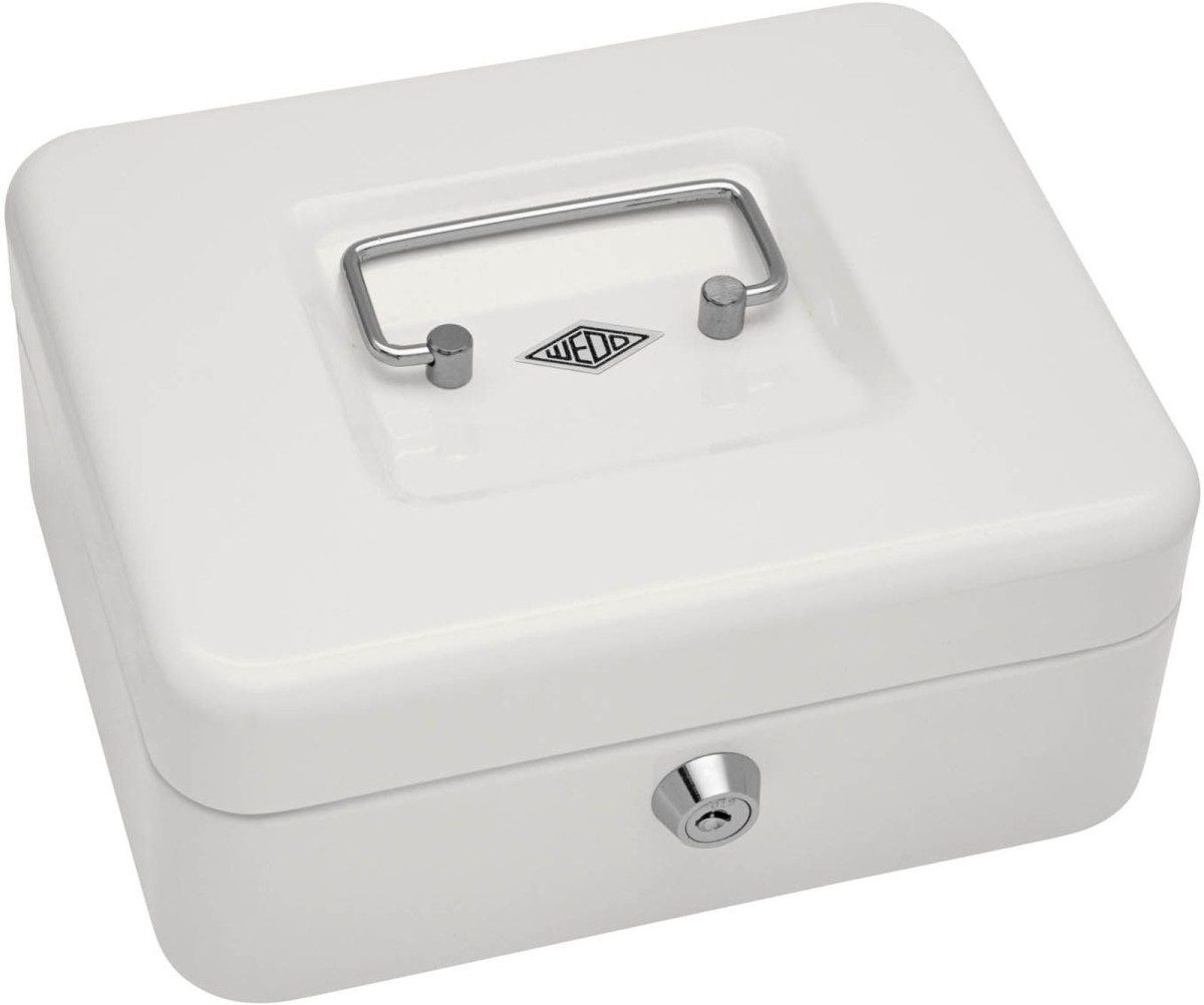 WEDO Geldkassette Geldkassette Gr. 2 20,0x16,0x9,0 cm weiß