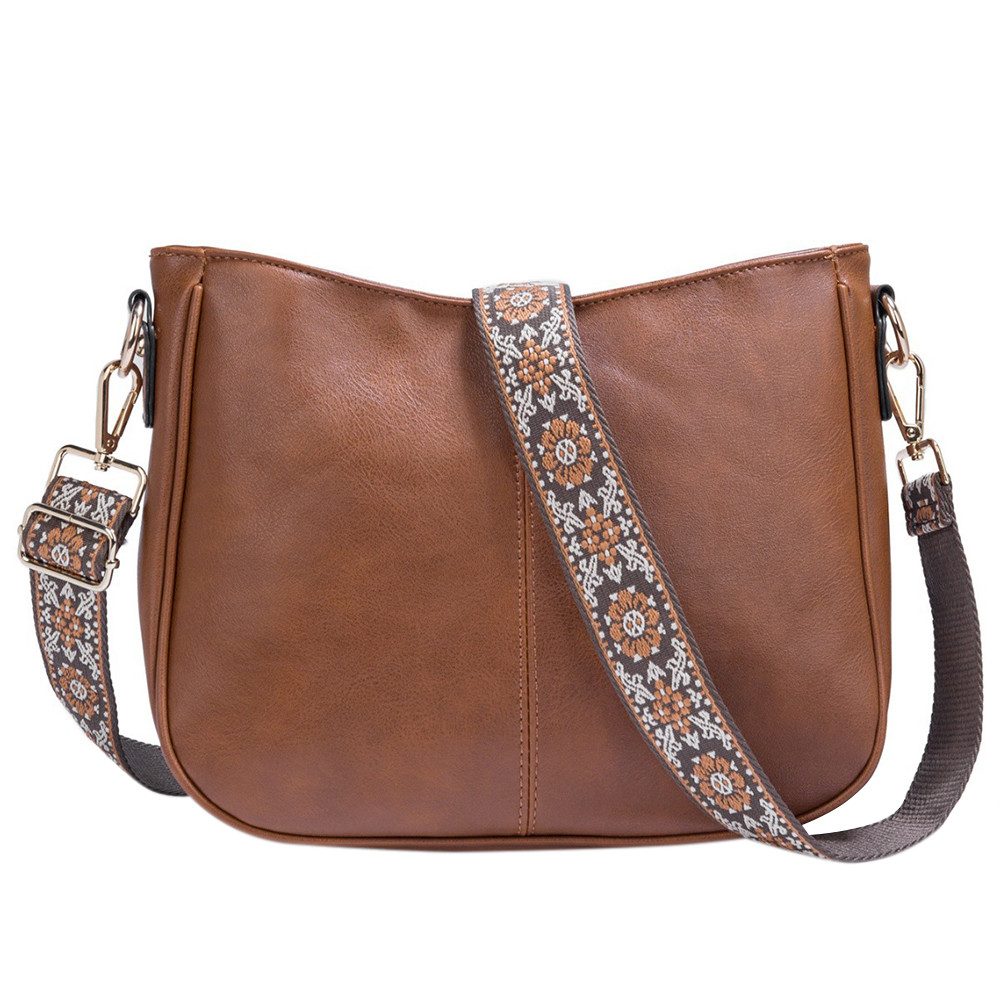 OKWISH Henkeltasche Umhängetasche Damen Kunstleder Crossbody günstig online kaufen