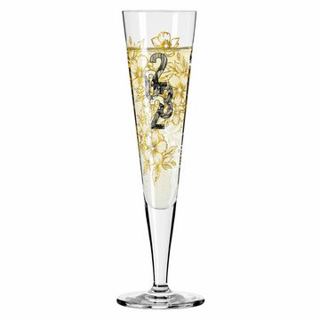 Ritzenhoff Champagnerglas Brillantnacht 2023, Kristallglas