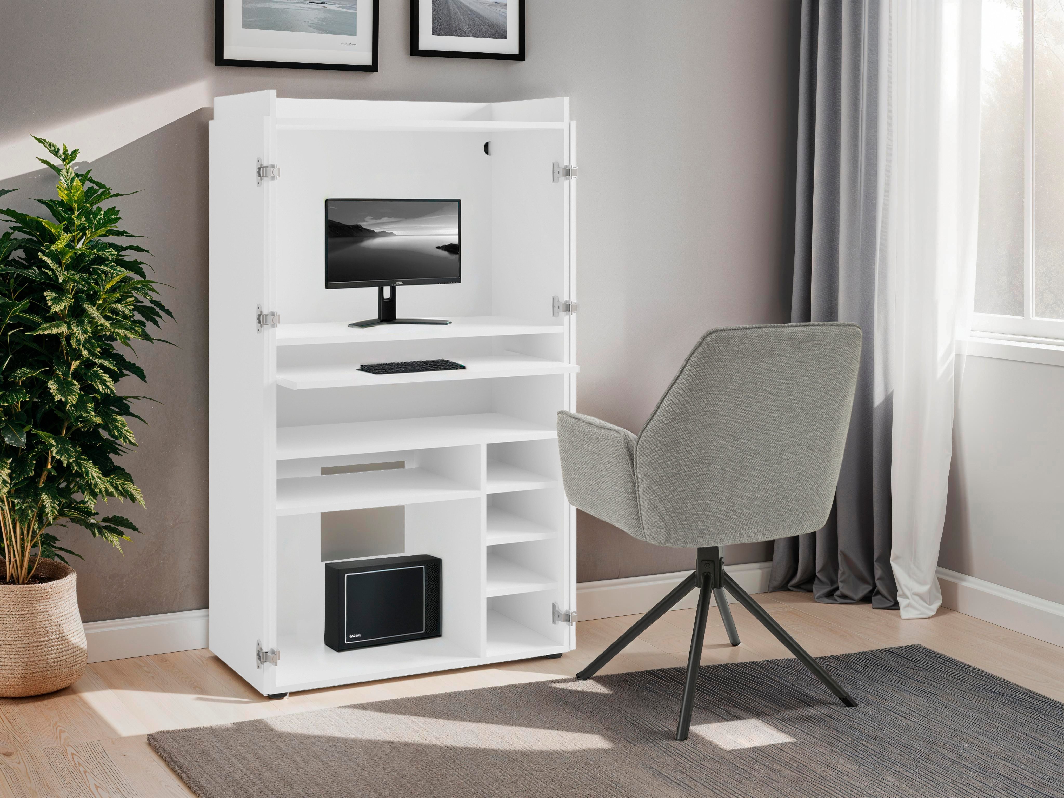 byLIVING Sekretär Janne, platzsparende Arbeitslösung für den Wohnraum mit v günstig online kaufen