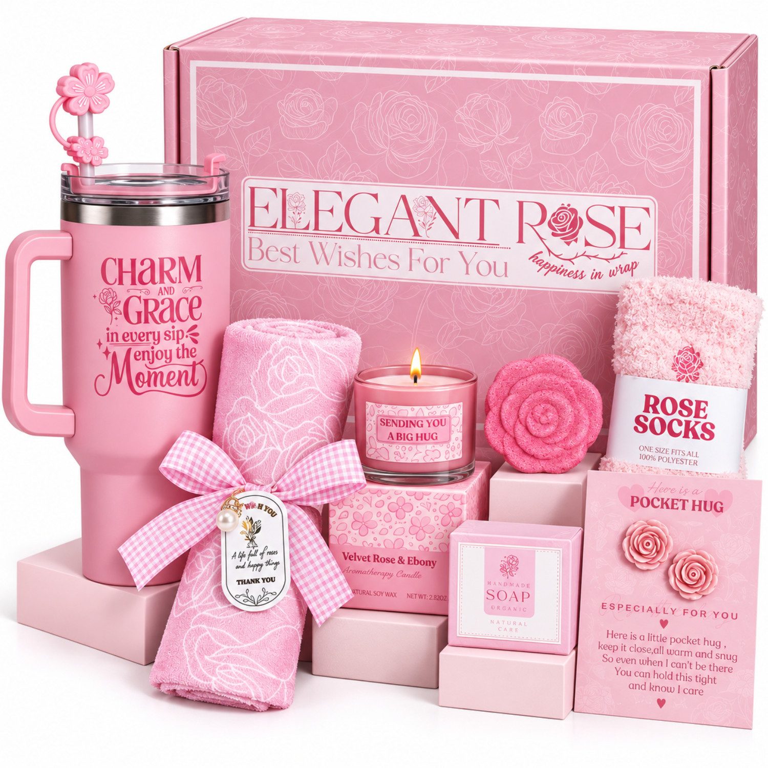 ibettertec Pflege-Geschenkset geschenk für frauen,Pflege geschenkset frauen, Geschenkset für Frauen, Weihnachtsgeschenk für Frauen Premium …
