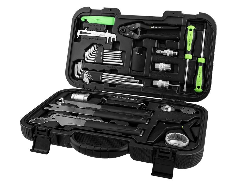 Birzman Fahrradwerkzeugset Birzman Reise-Werkzeugkasten 20x pro Box schwarz