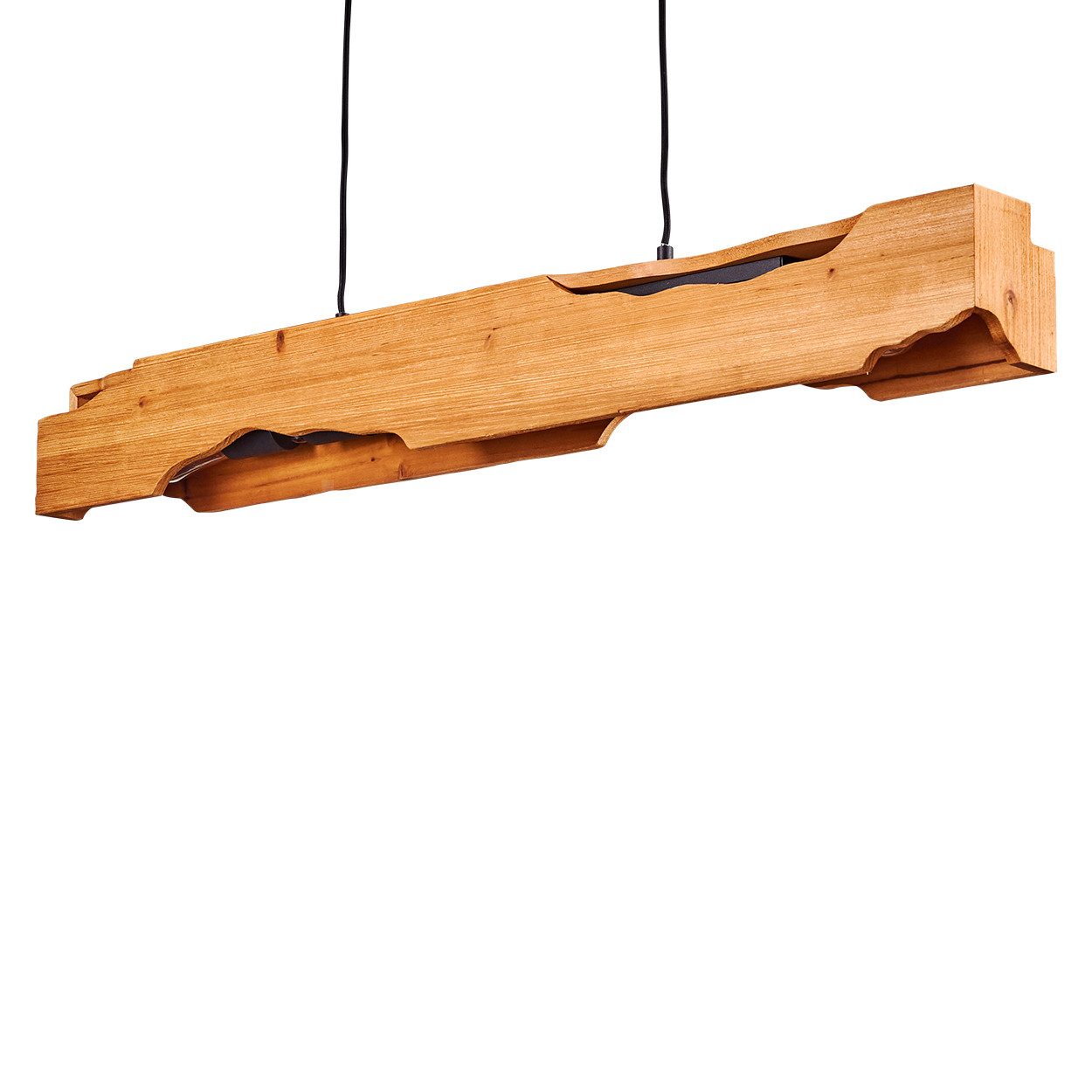 hofstein Pendelleuchte moderne Hängelampe aus Holz/Metall günstig online kaufen