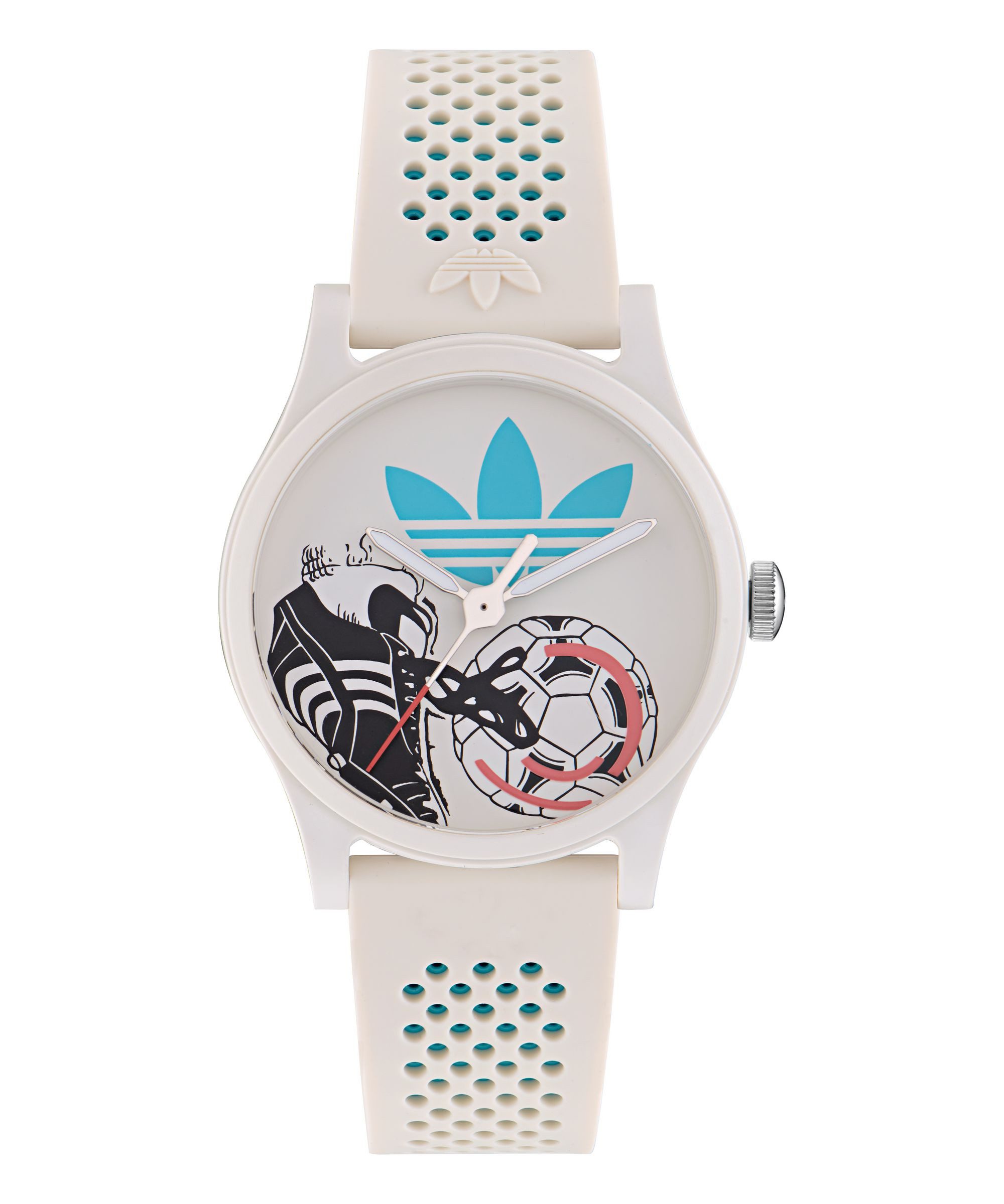 adidas Originals Quarzuhr Game Three AOSY260132I, Armbanduhr, Damenuhr, Herrenuhr, Silikonarmband, analog