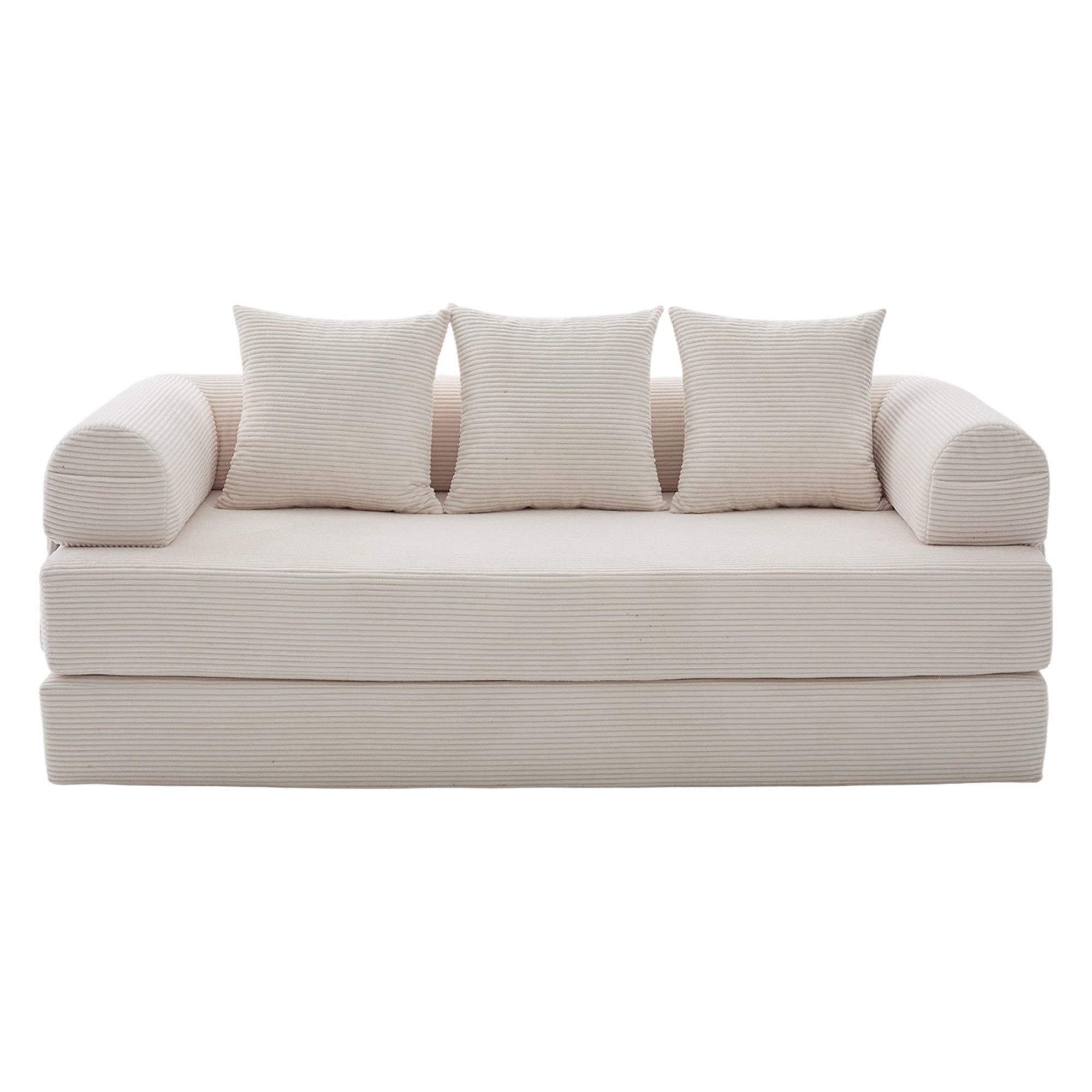 LVHOM Loungesofa faltbar mit Schlaffunktion, Stabil-/abnehmbarer günstig online kaufen