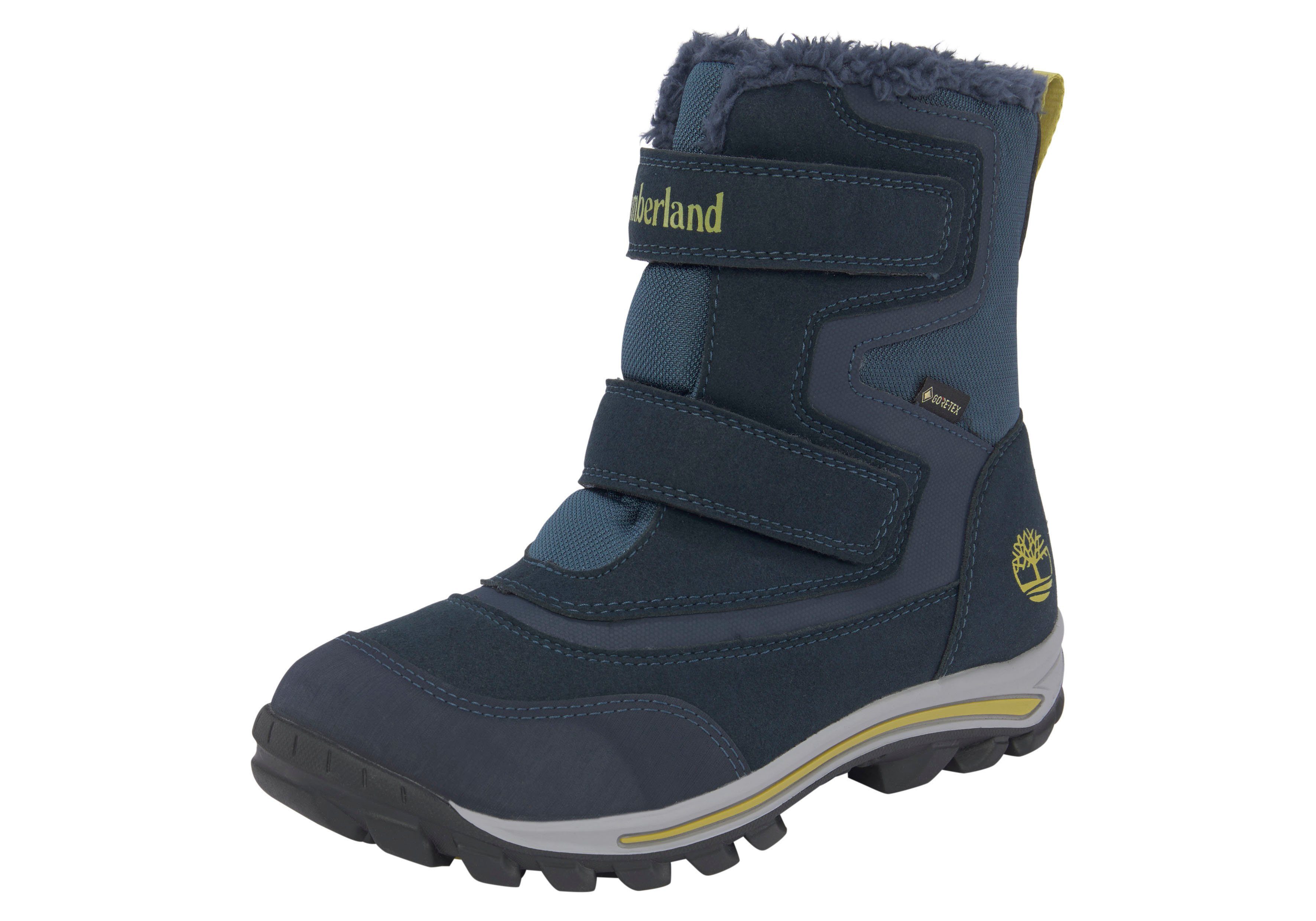 Timberland Chillberg 2-Strap Gore-Tex Winterboots wasserdicht mit Klettverschluss navy