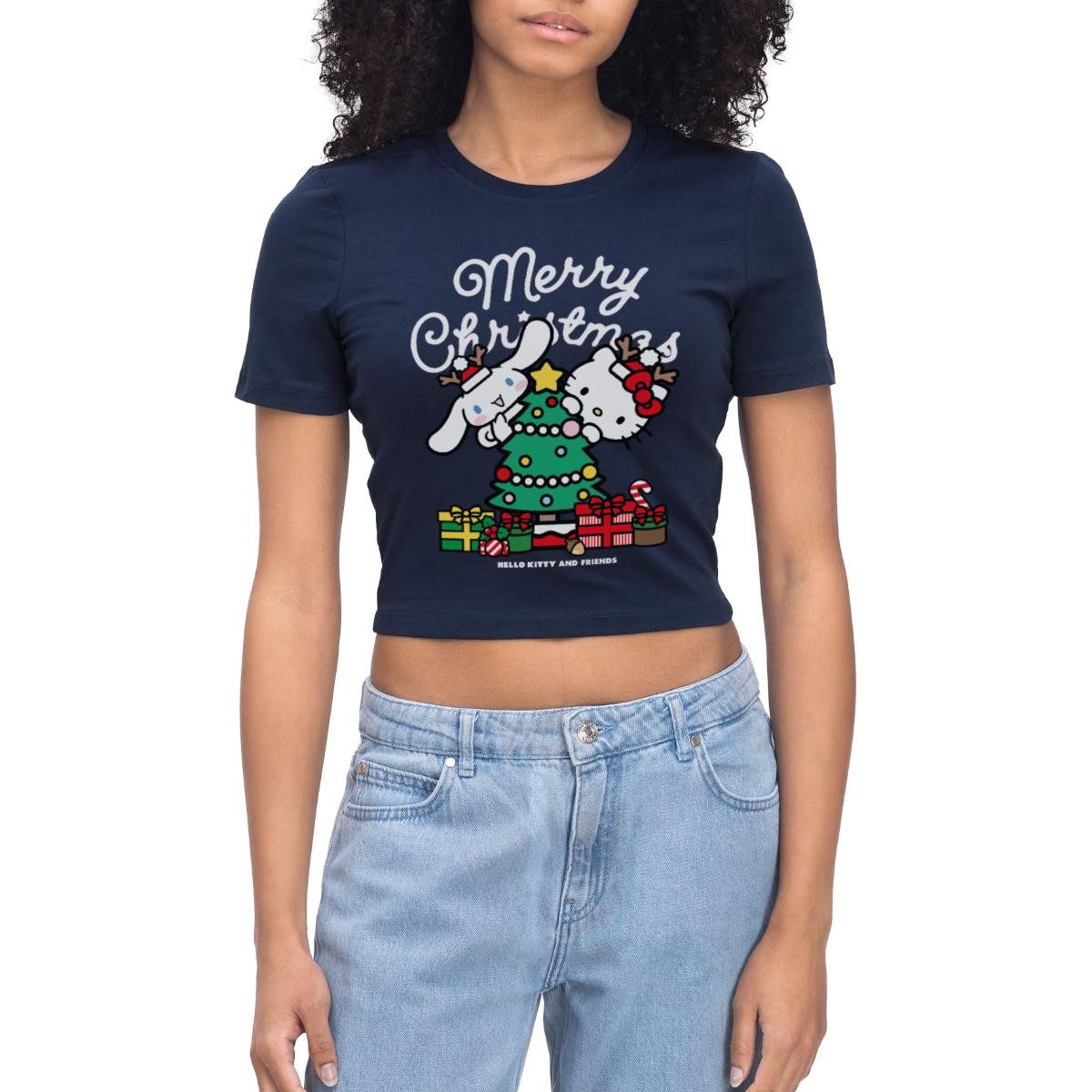 Spreadshirt T-Shirt Hello Kitty Und Cinnamoroll günstig online kaufen