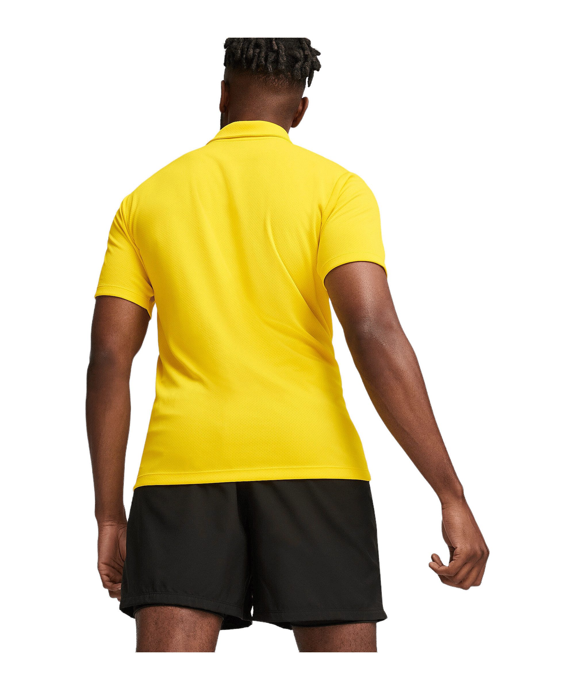 PUMA T-Shirt PUMA teamGOAL Polo Kurzarm-Shirts Herren Polyester