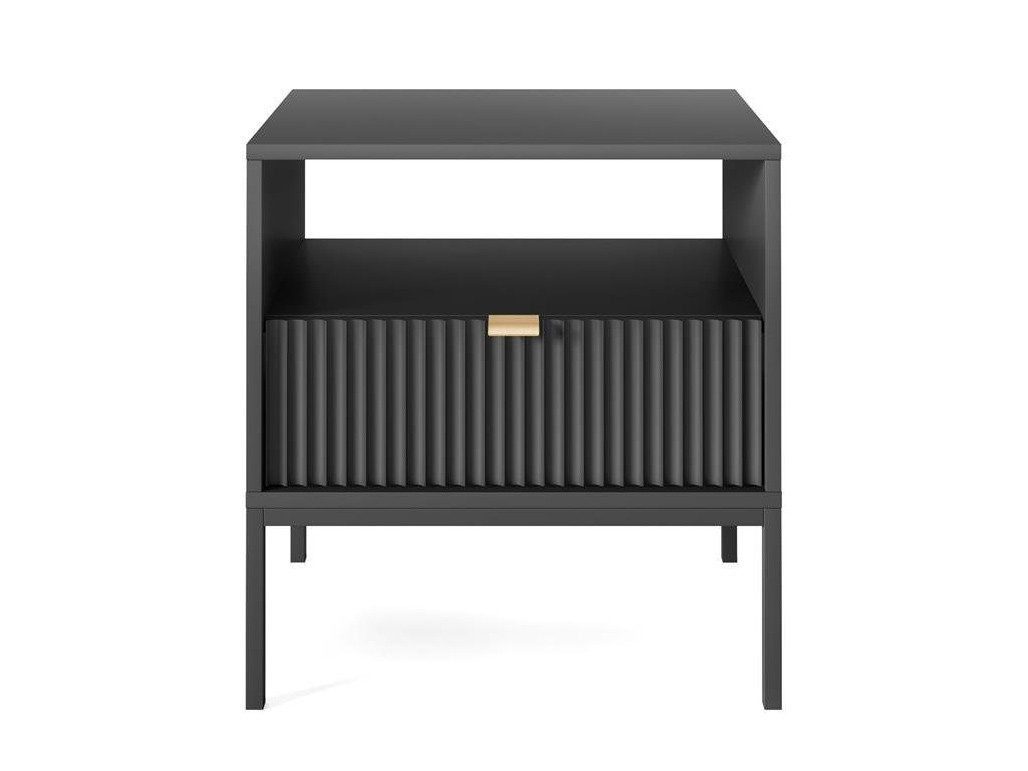 Beautysofa Nachttisch Novia (mit Schublade, Nachtschrank günstig online kaufen