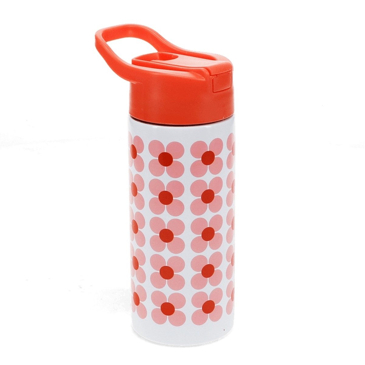 Trinkflasche Edelstahl Trinkflasche 500ml Tragegriff Klappmundstück