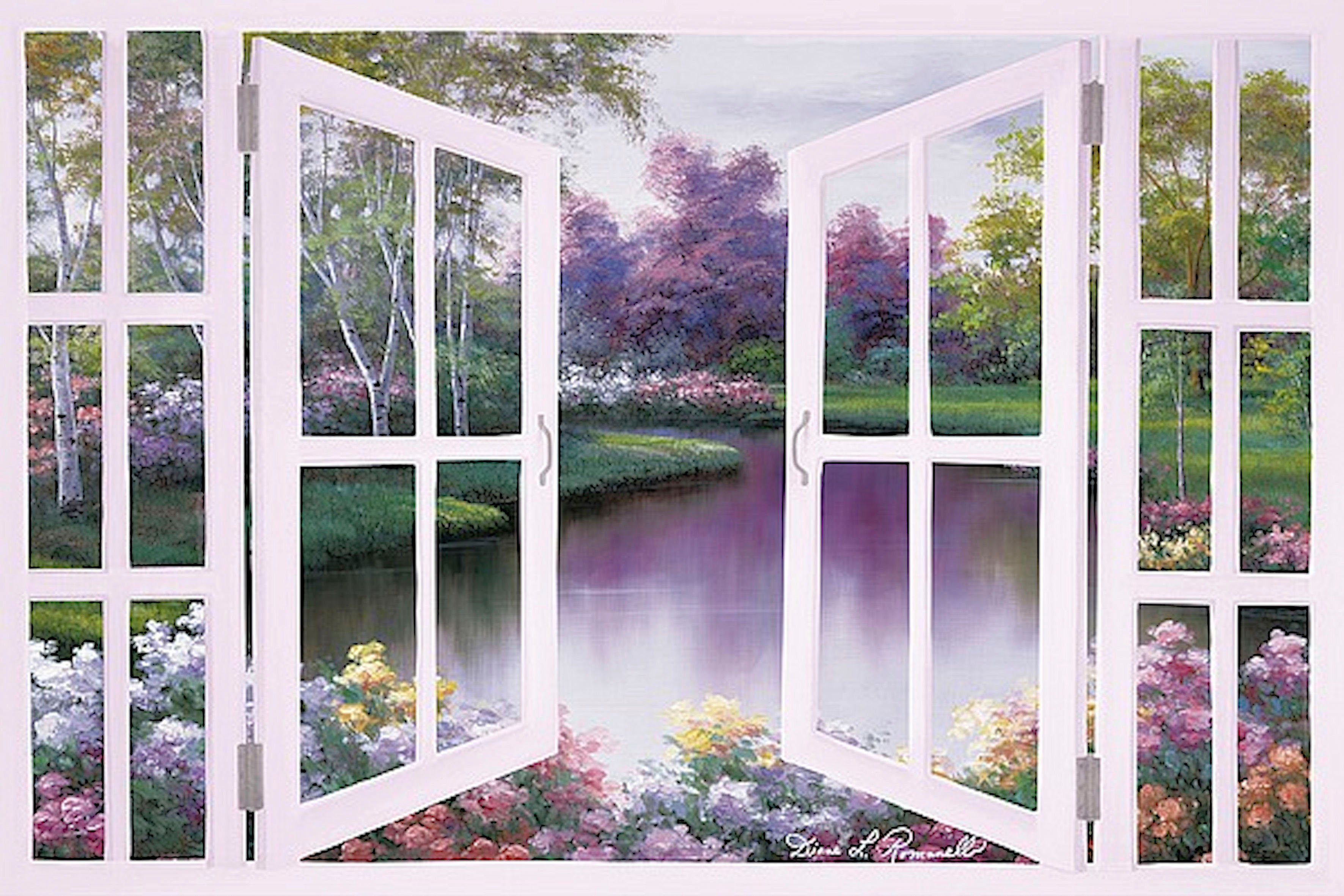 Home affaire Leinwandbild »D. ROMANELLO / Frühlingssymphonie«, (1 Stück)-Otto