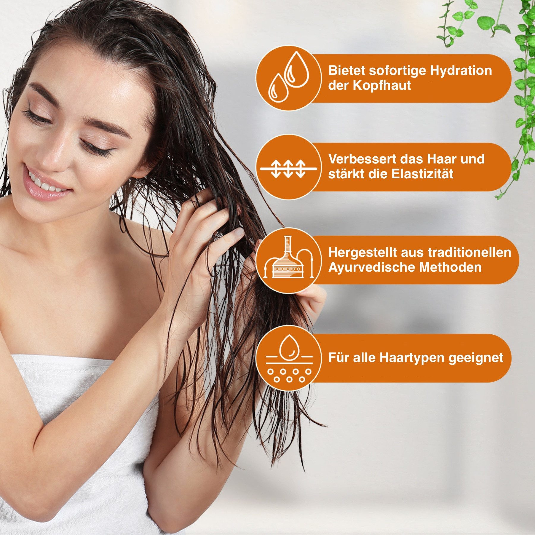 ALIVER Haaröl Kürbiskernöl Haarwachstum Haarpflege in Kapseln Vegan, 1-tlg.