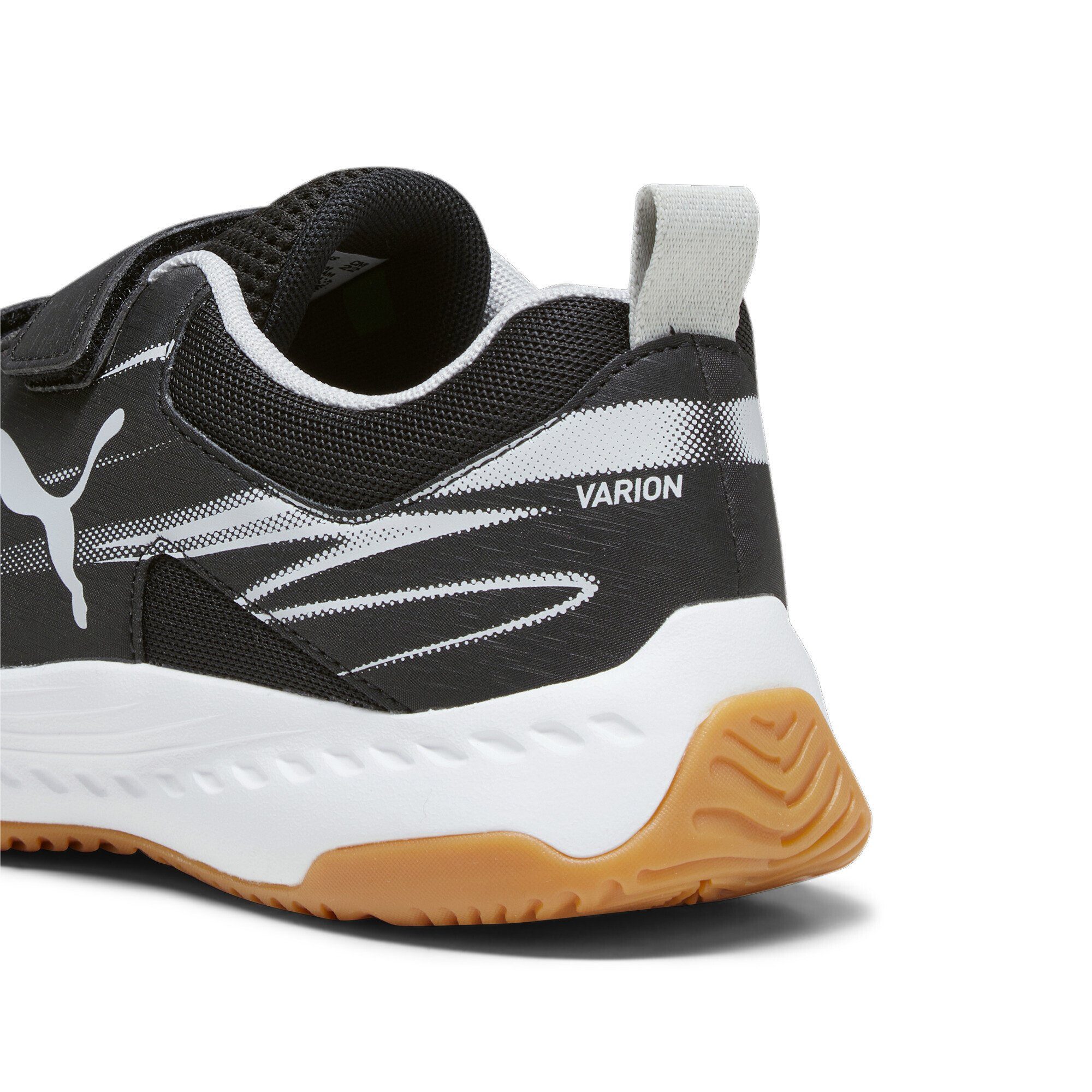 Hallensportschuhe Trainingsschuh Black Jugendliche Cool Varion Indoor II PUMA Blaze Gum Yellow Gray Light