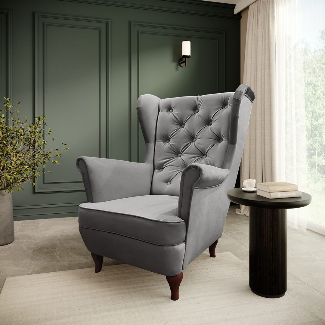 Beautysofa Крісла Крісла FALCO Chesterfield Wohnzimmersessel Крісла