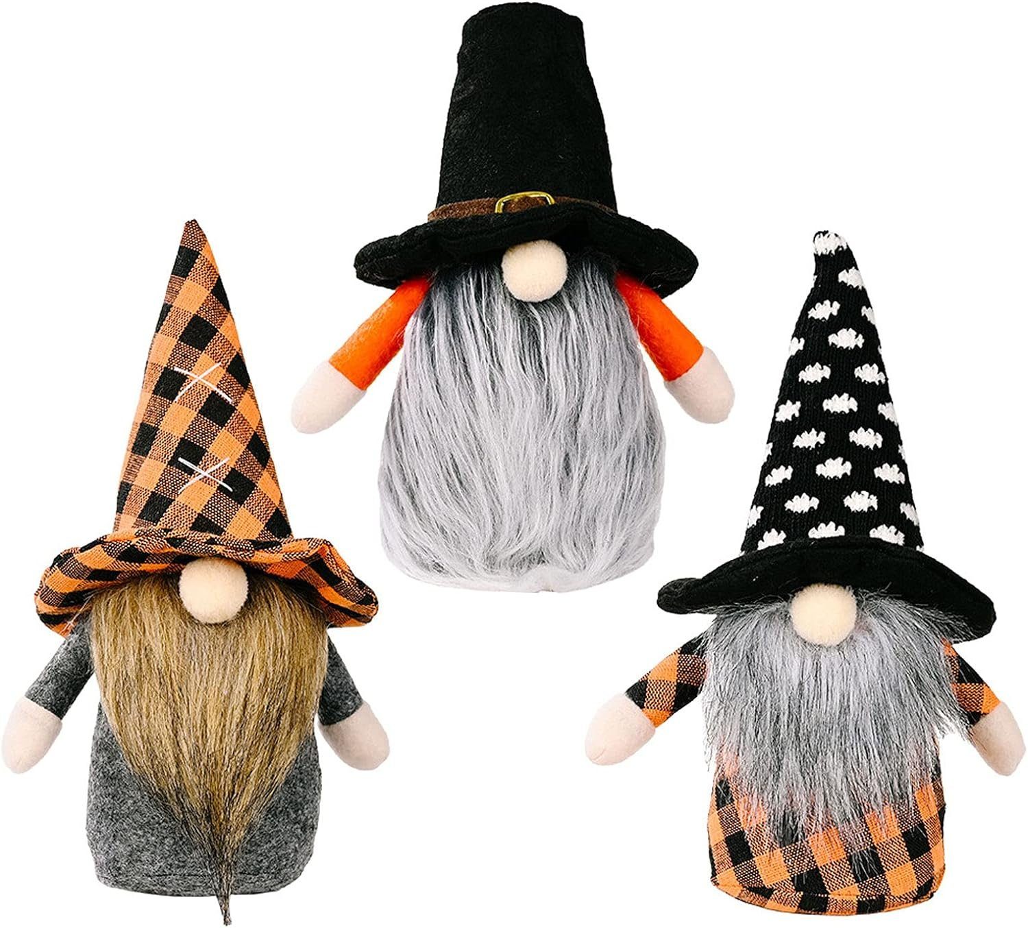 Plüsch 3 Kinder Ornament,für Jormftte Puppe Puppe Halloween Stück Weihnachtsfigur Gesichtslose