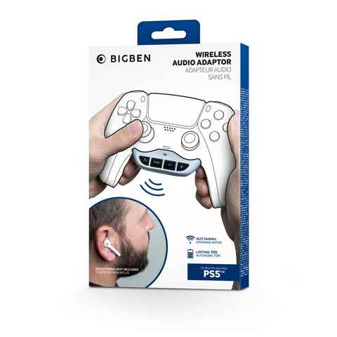 BigBen Wireless Audio Adapter für Playstation 5 Controller Bluetooth BB013191 Zubehör PlayStation 4