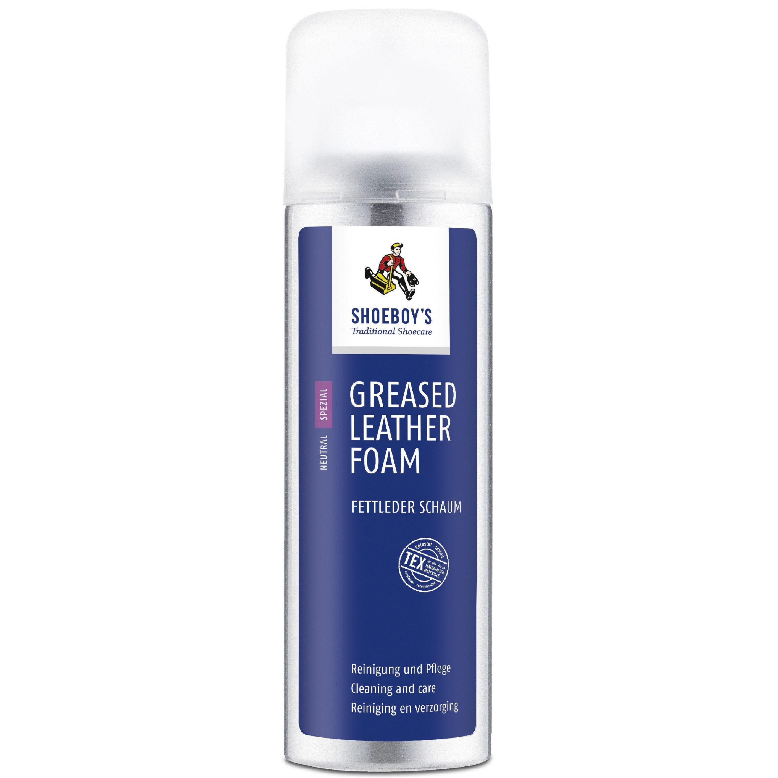 Shoeboys Greased Leather Foam 200 ml Lederpflege