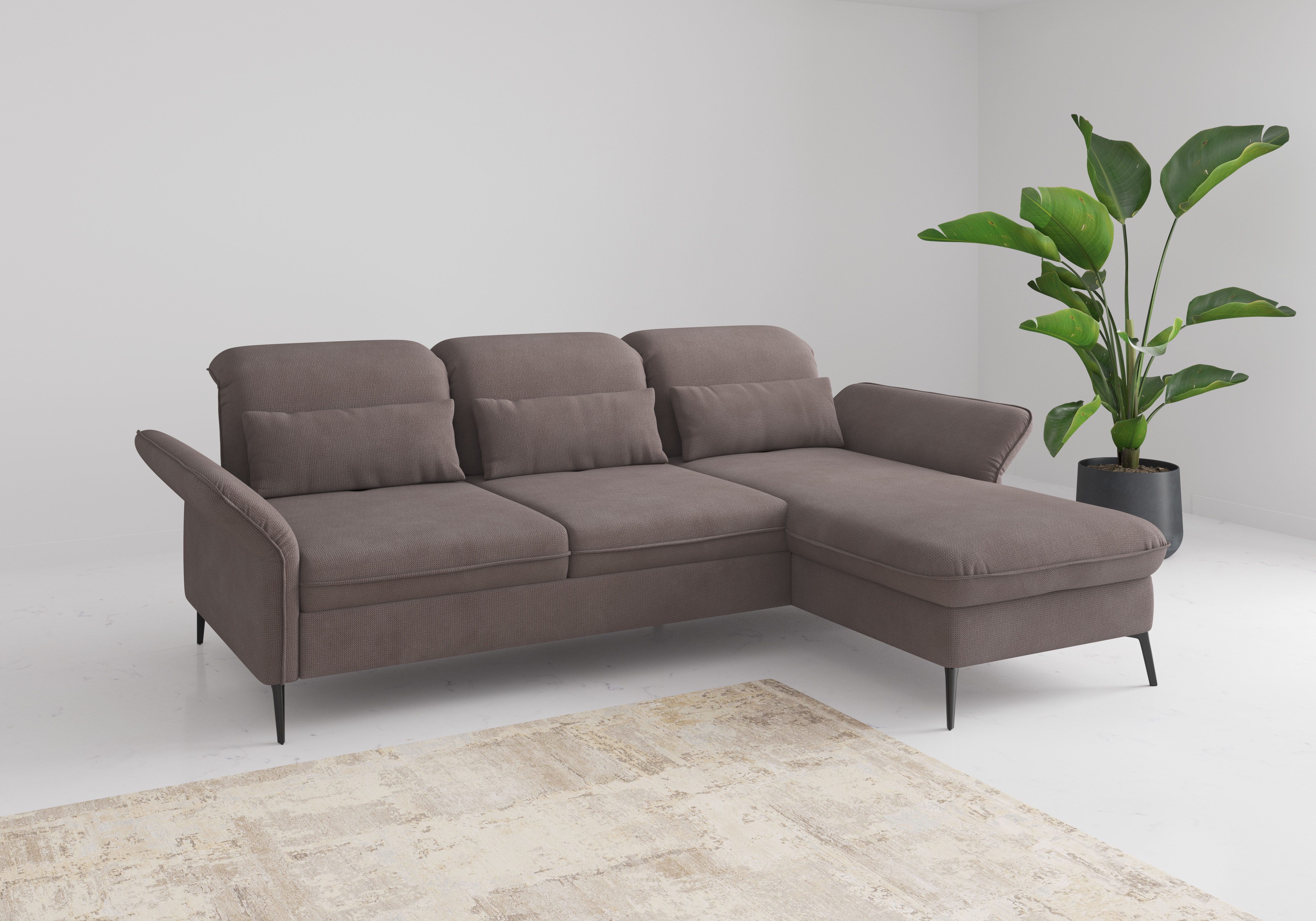 sit&more Ecksofa Emely, inkl. Sitztiefenverstellung, wahlweise günstig online kaufen