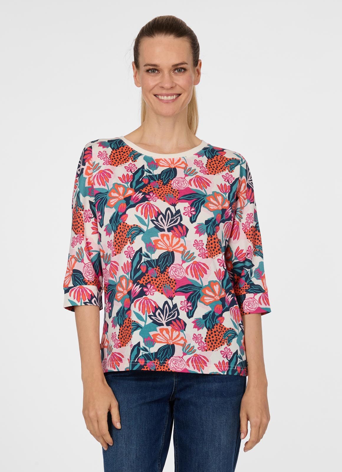 Ragwear 3/4-Arm-Shirt SHIMONA PRINT