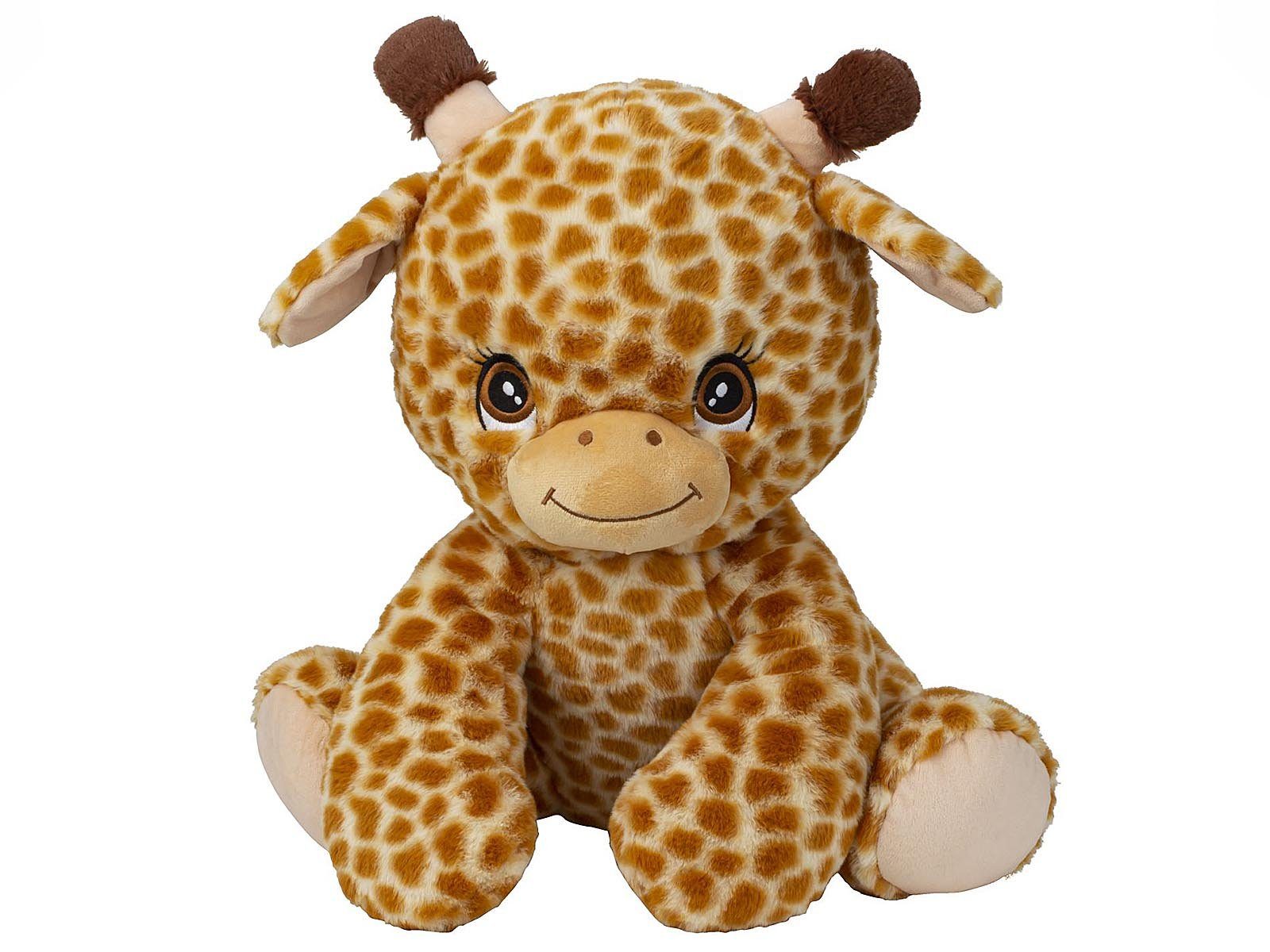 Kuscheltier 4269 Giraffe mit hübschen Augen sitzend Giraffe (Stück, 1-St., 1)