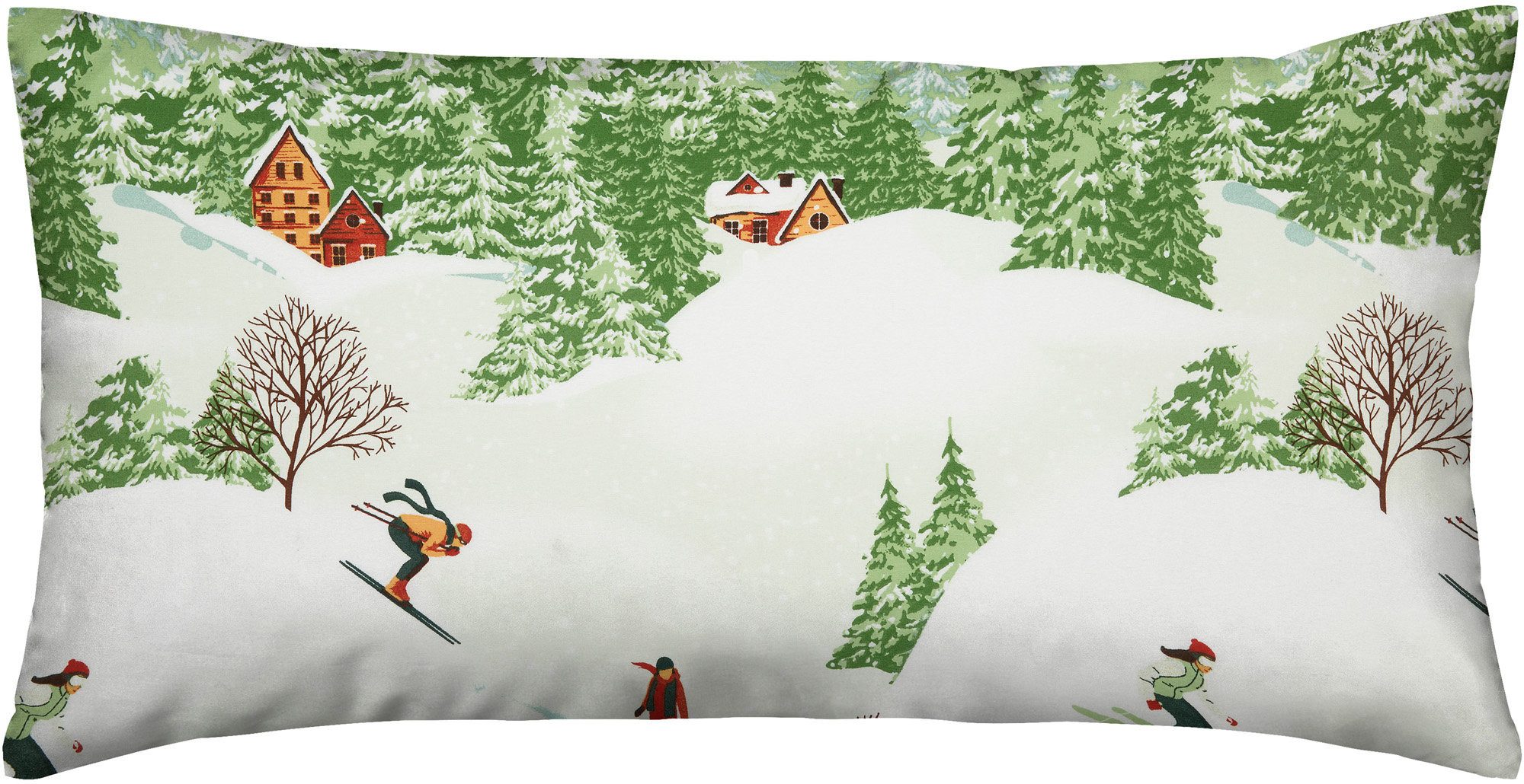 Erwin Müller Kissenbezüge Kissenbezug, Edelflanell Motiv Berglandschaft günstig online kaufen