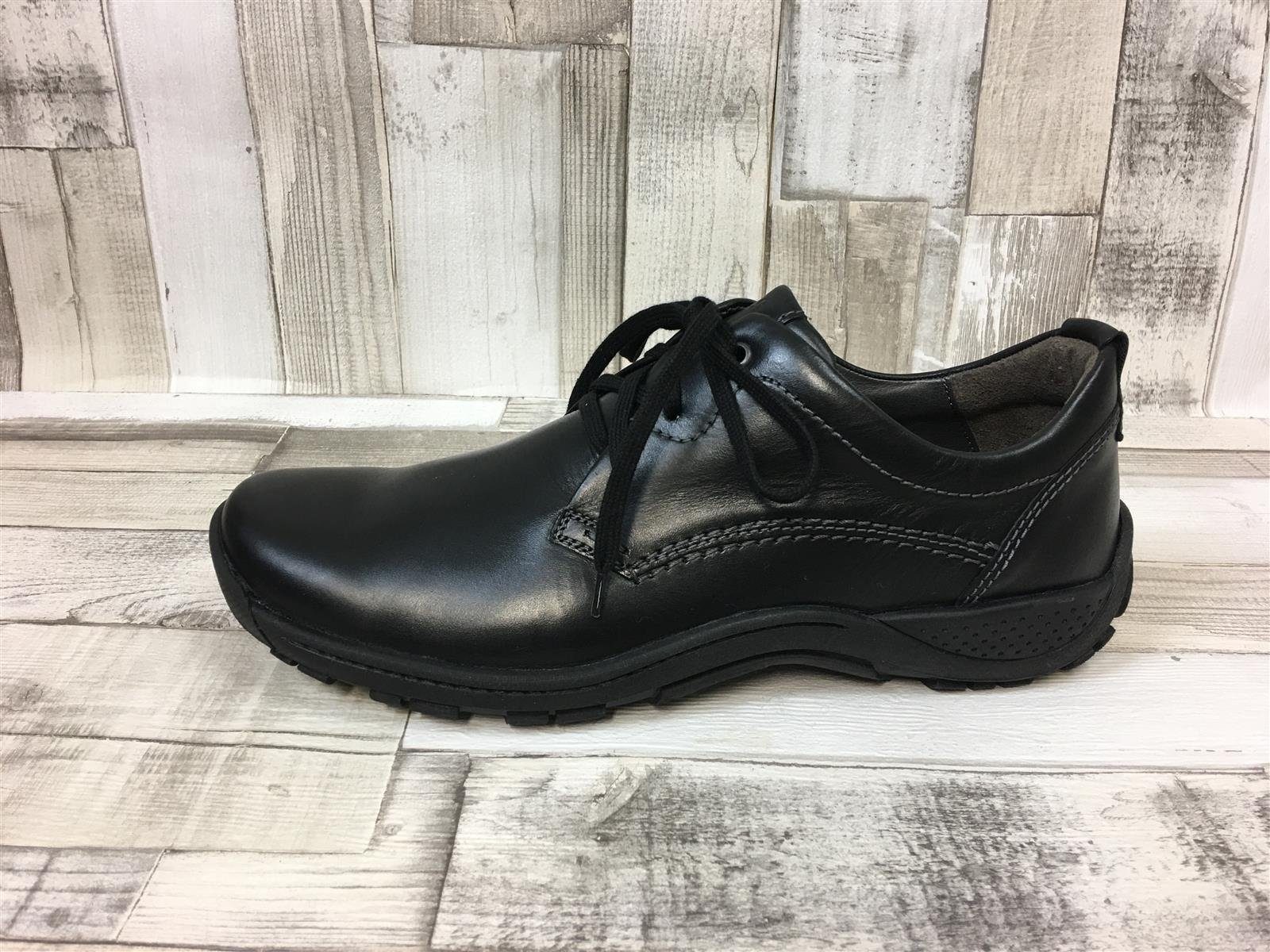 Josef Seibel Herren Halbschuh Schnürer Nolan schwarz 41 Sneaker
