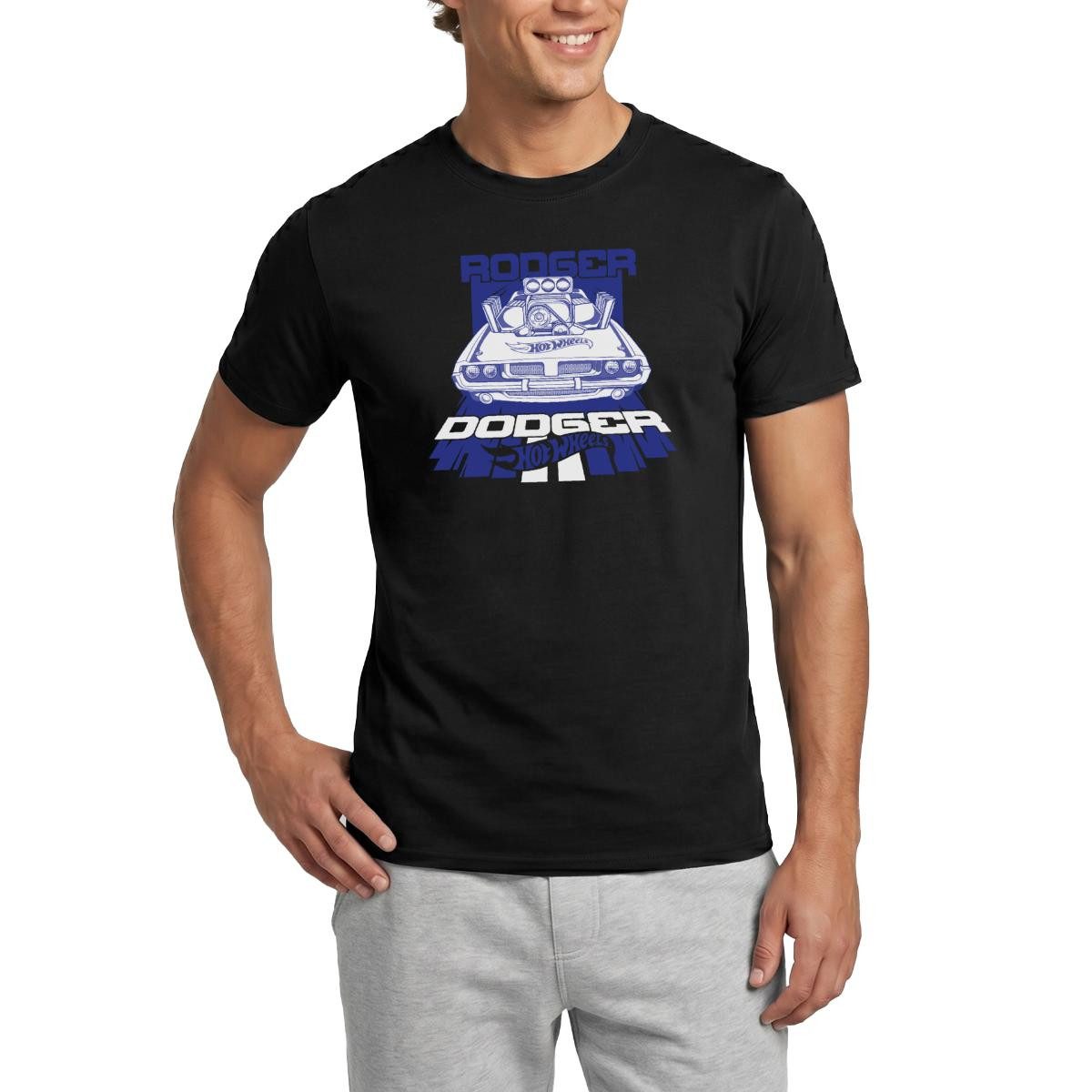 T-Shirt Hot Wheels Rodger Dodger Muscle Car Männer T-Shirt