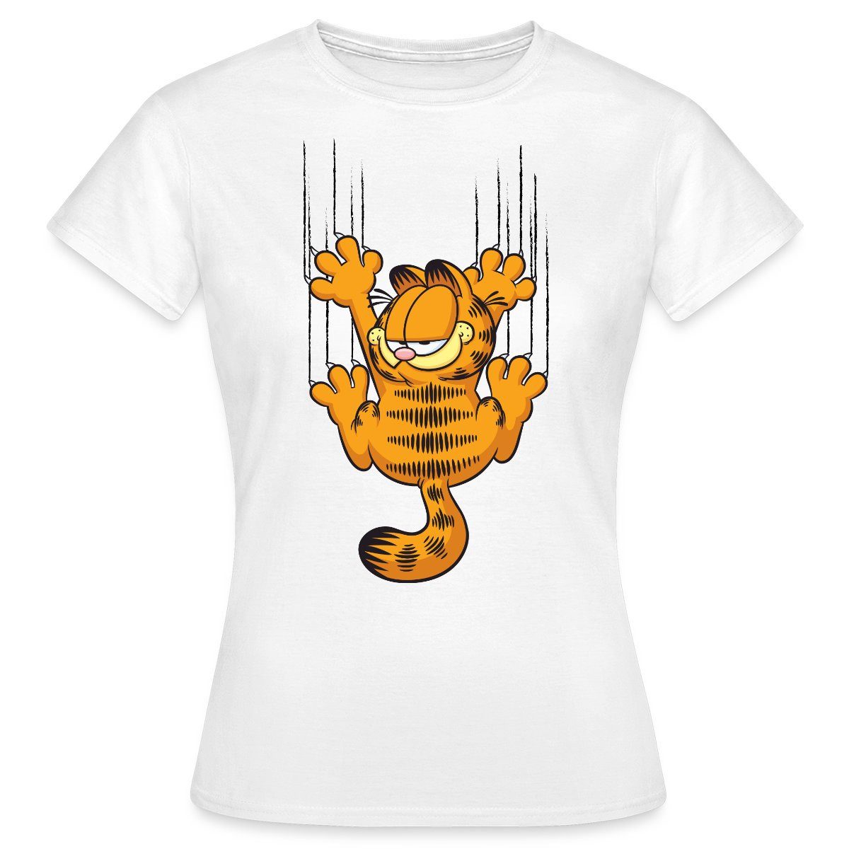 Spreadshirt T-Shirt Garfield Kratzer Frauen T-Shirt günstig online kaufen