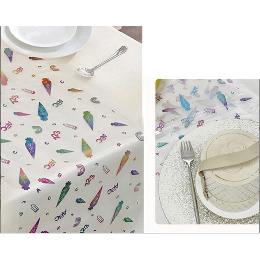 Kaket Tischläufer 123 ABC Tischdecke, Für günstig online kaufen
